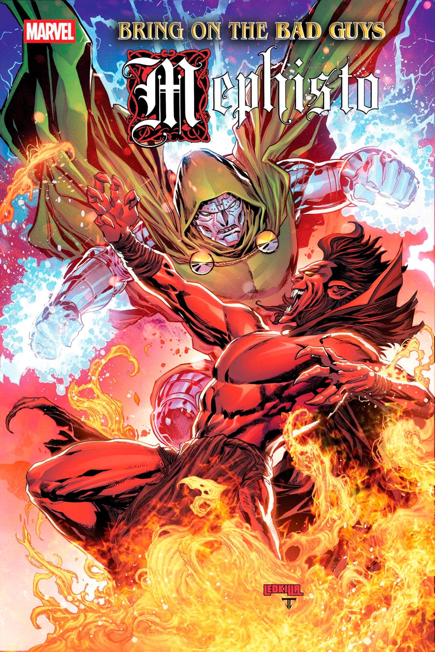Marvel Comics Bring On The Bad Guys: Mephisto #1 Ken Lashley Variant