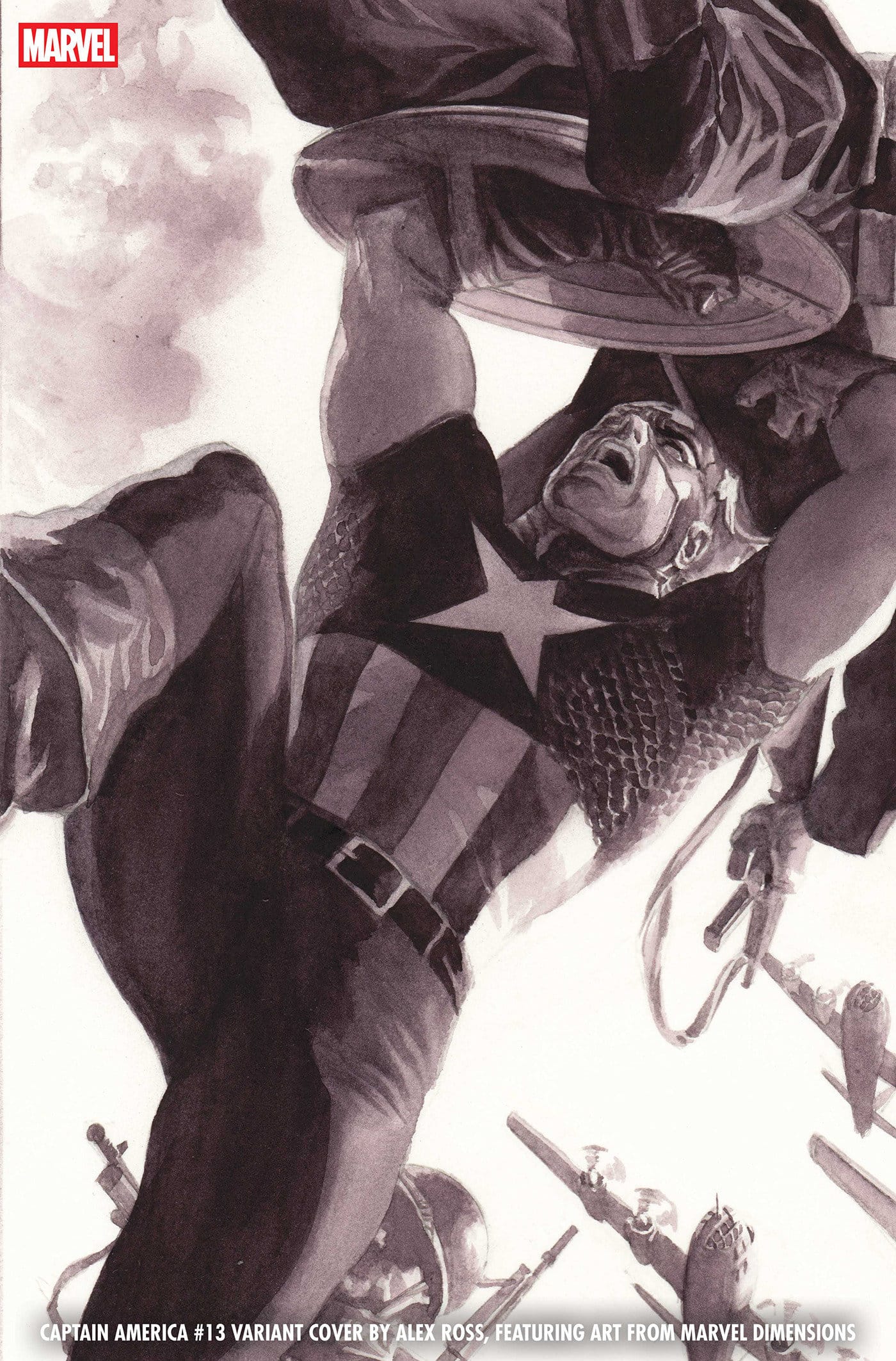 Marvel Comics Captain America #13 Alex Ross Marvel Dimensions Variant