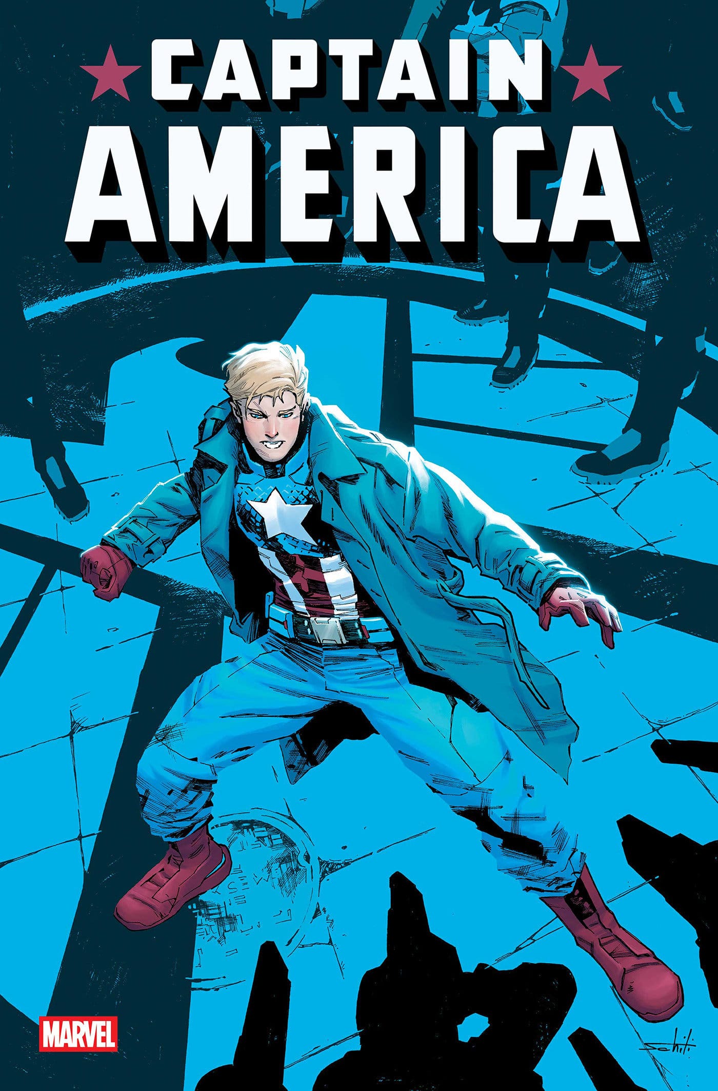 Marvel Comics Captain America #17 Cover A Valerio Schiti
