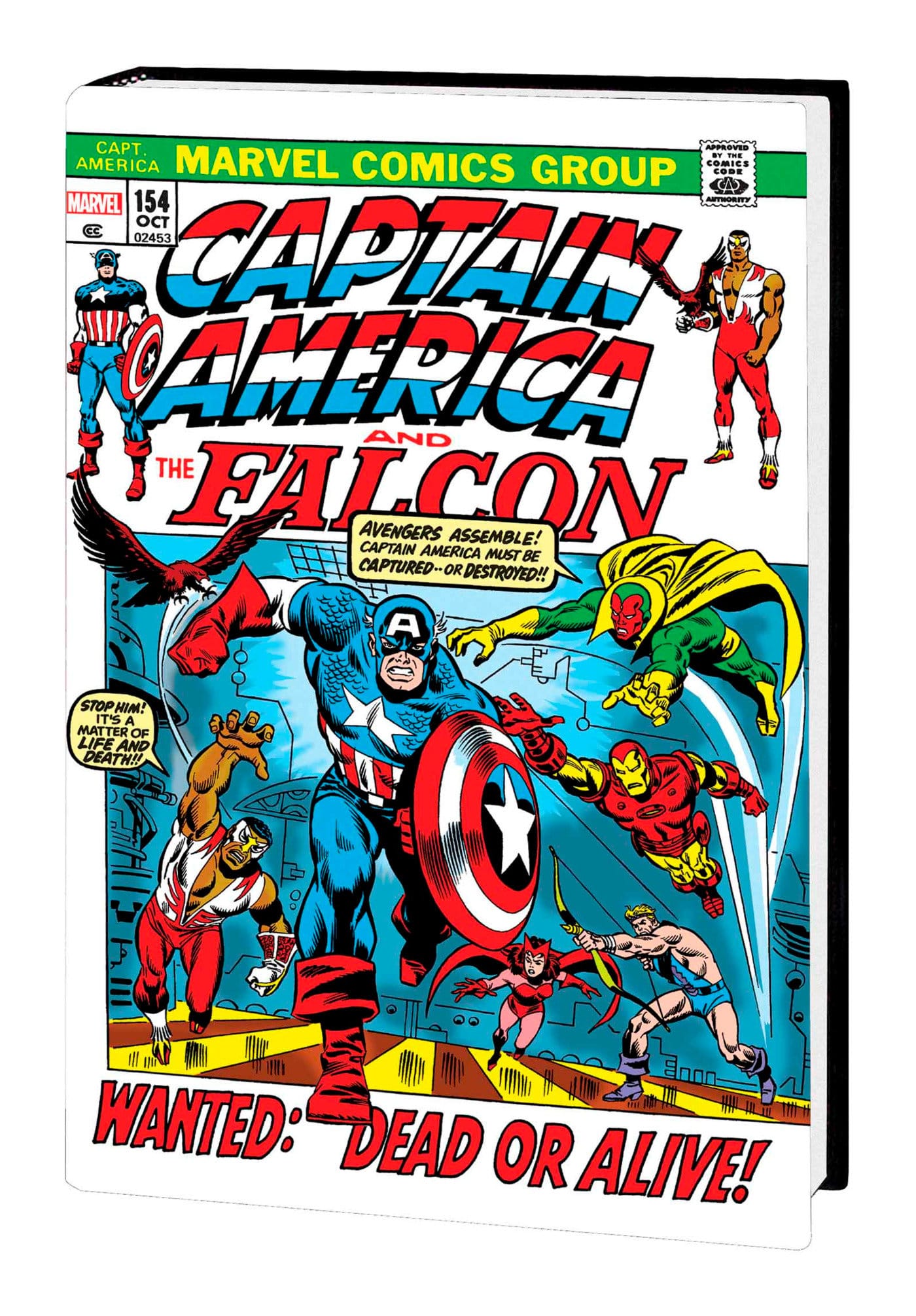 Marvel Comics Captain America Omnibus Vol. 3 Sal Buscema Cover (New Printing, Direct Market Edition)