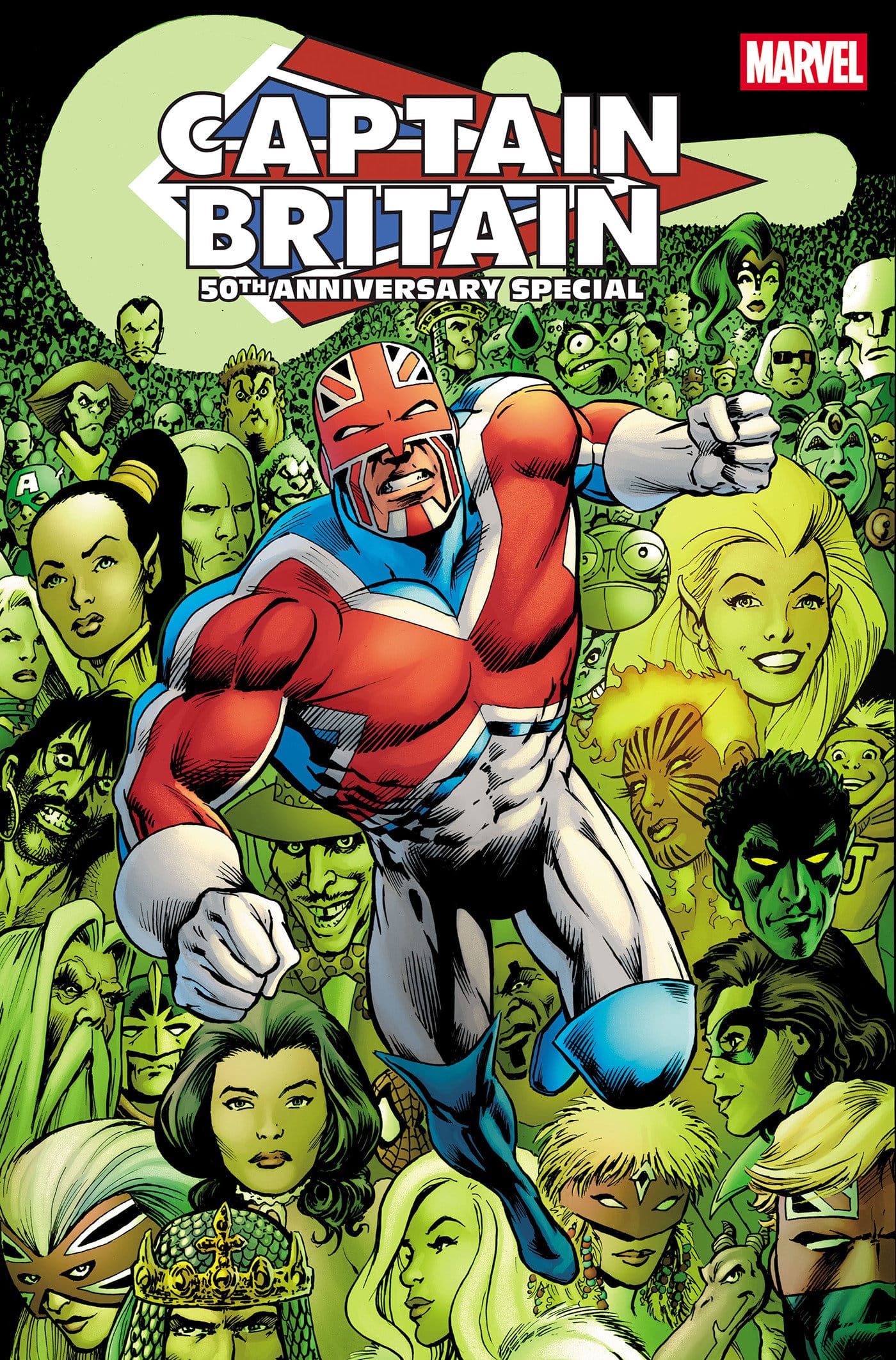 Marvel Comics Captain Britain 50th Anniversary Special #1