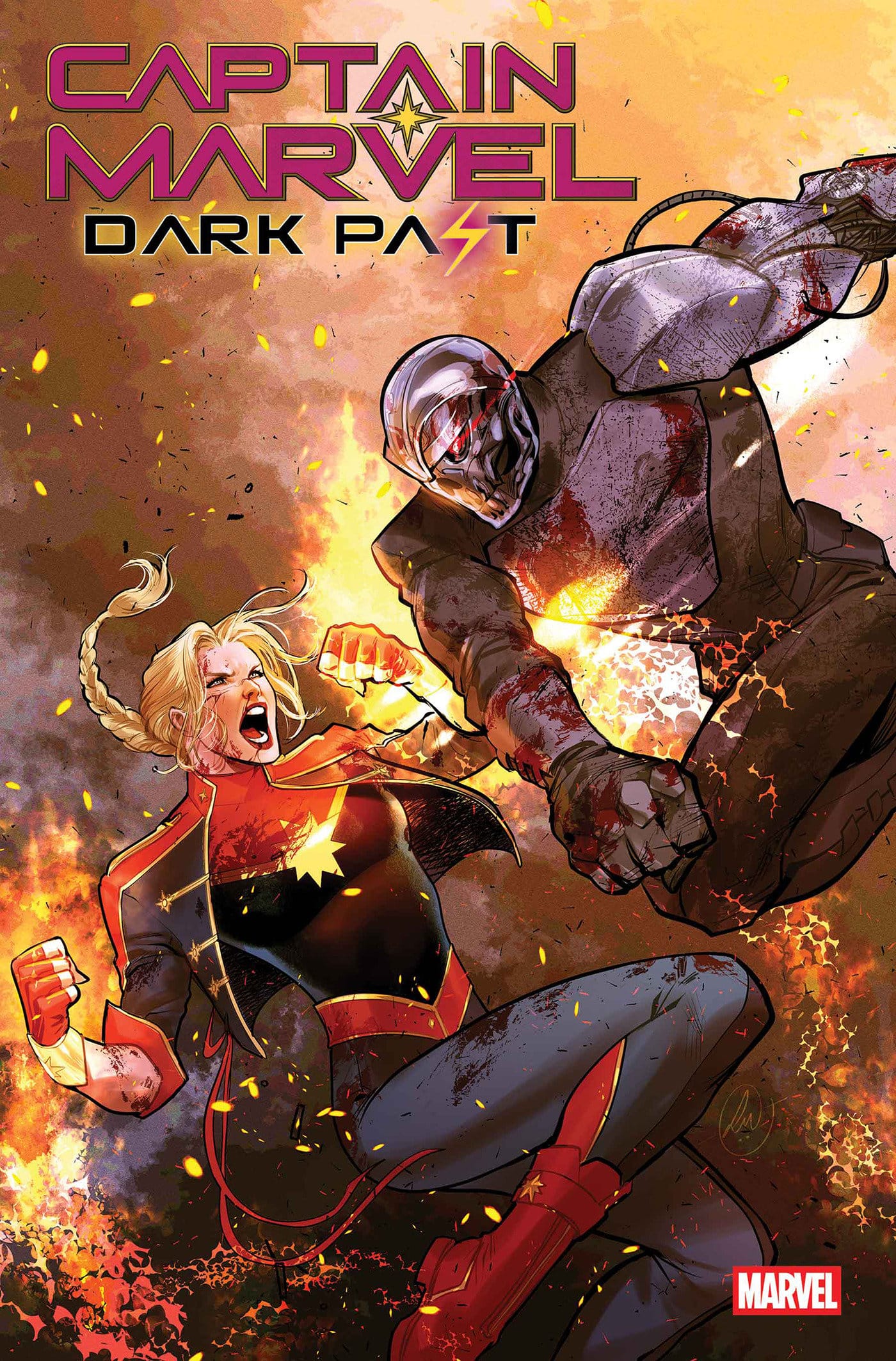 Marvel Comics Captain Marvel: Dark Past #5 Main Cover Lucas Werneck