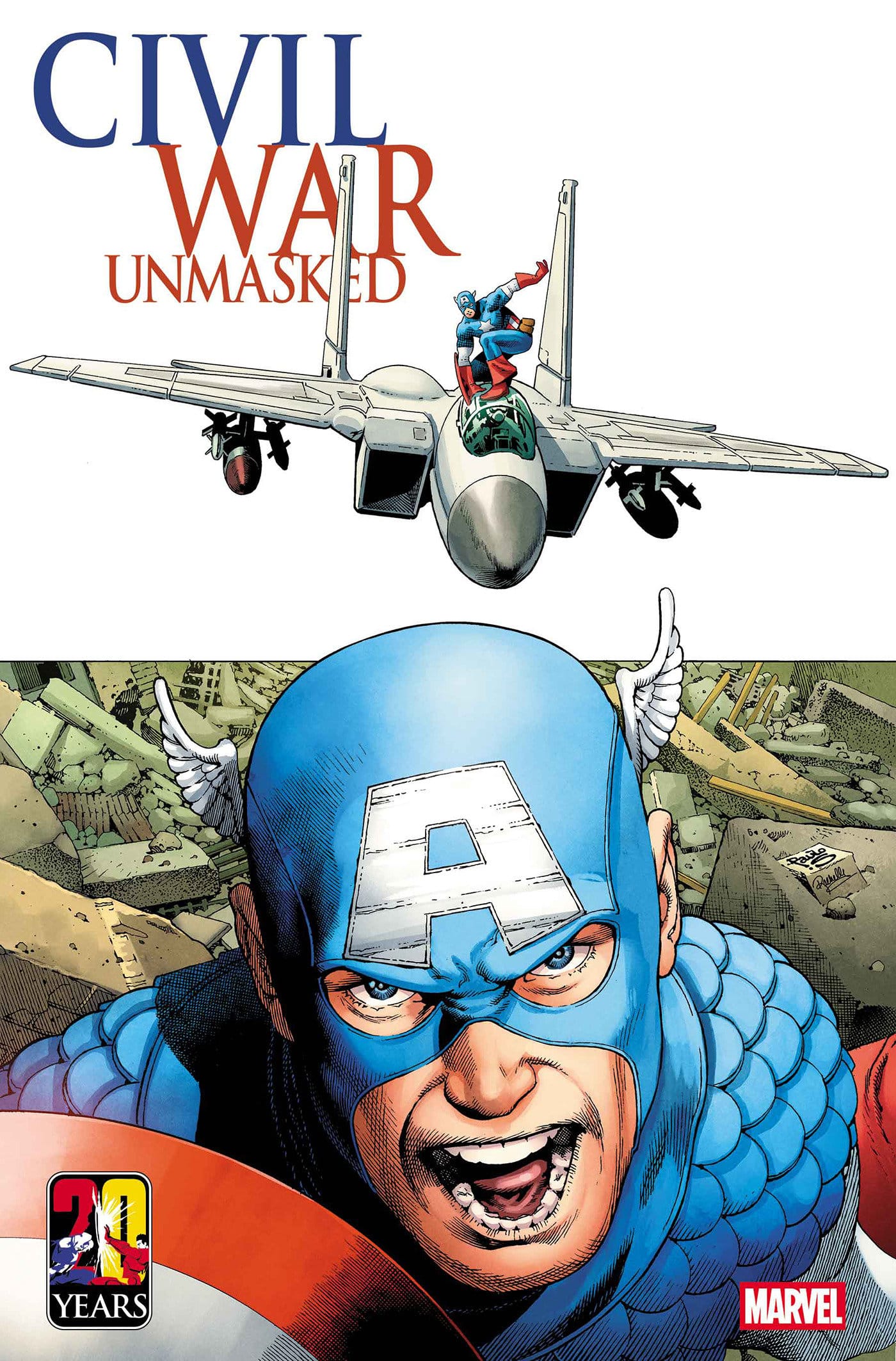 Marvel Comics Civil War: Unmasked #3 Paulo Siqueira 5-Part Connecting Variant