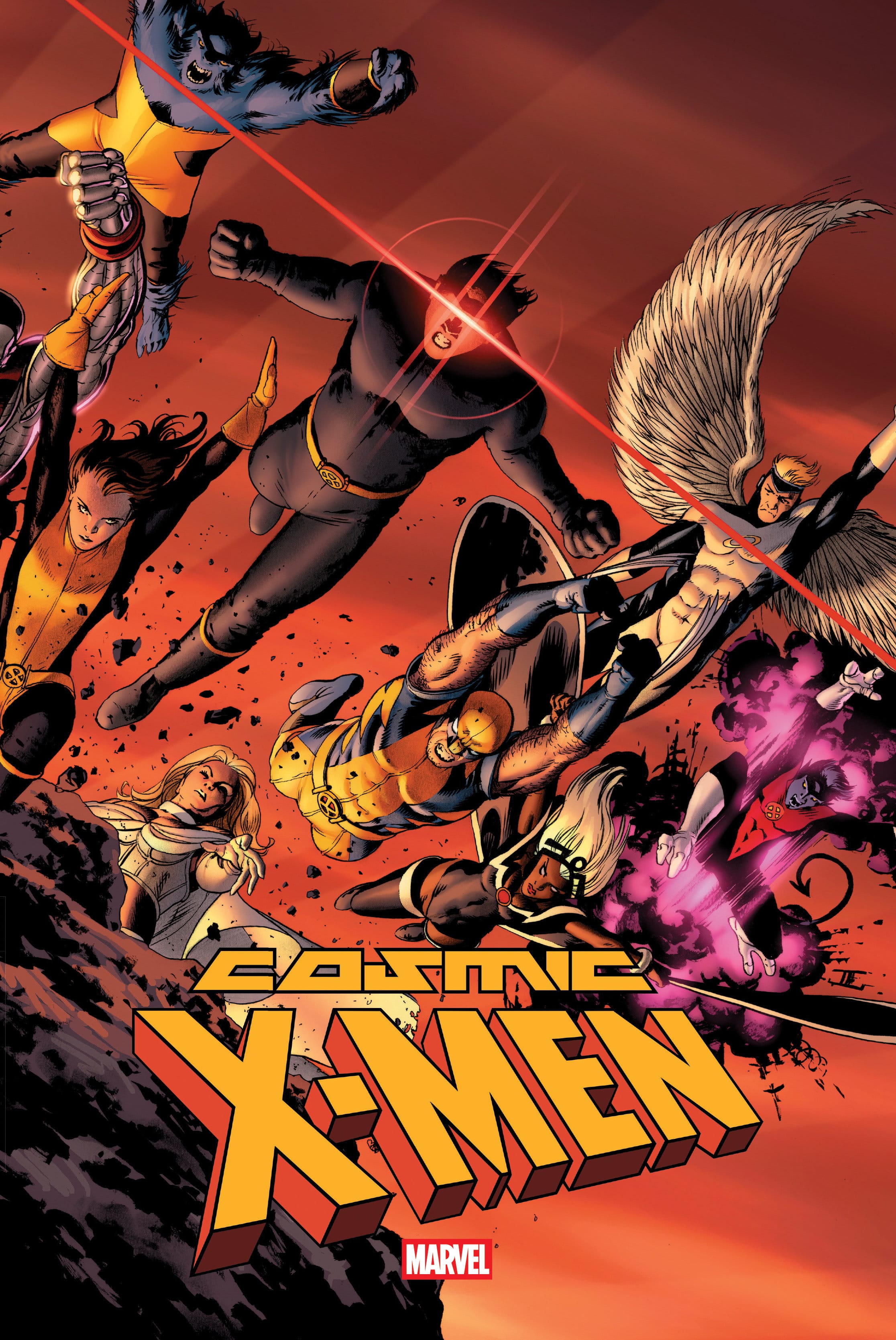 Marvel Comics Cosmic X-Men Omnibus John Cassaday Cover