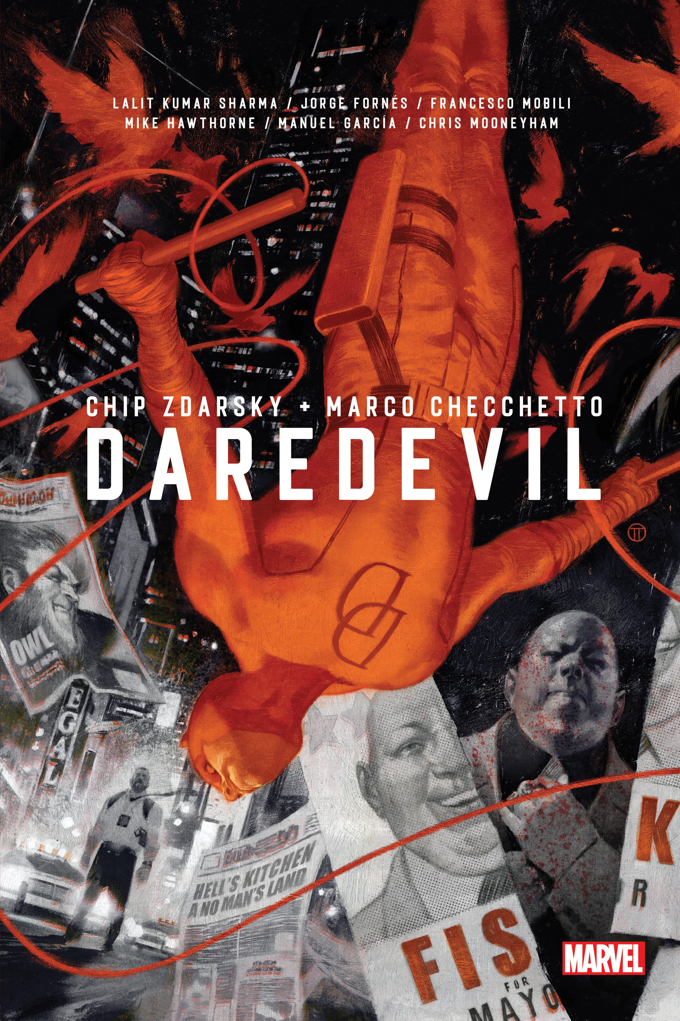 Marvel Comics Daredevil By Chip Zdarsky Omnibus Vol. 1 Tedesco Cover