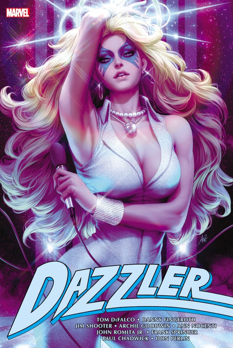 Marvel Comics Dazzler Omnibus Artgerm Cover
