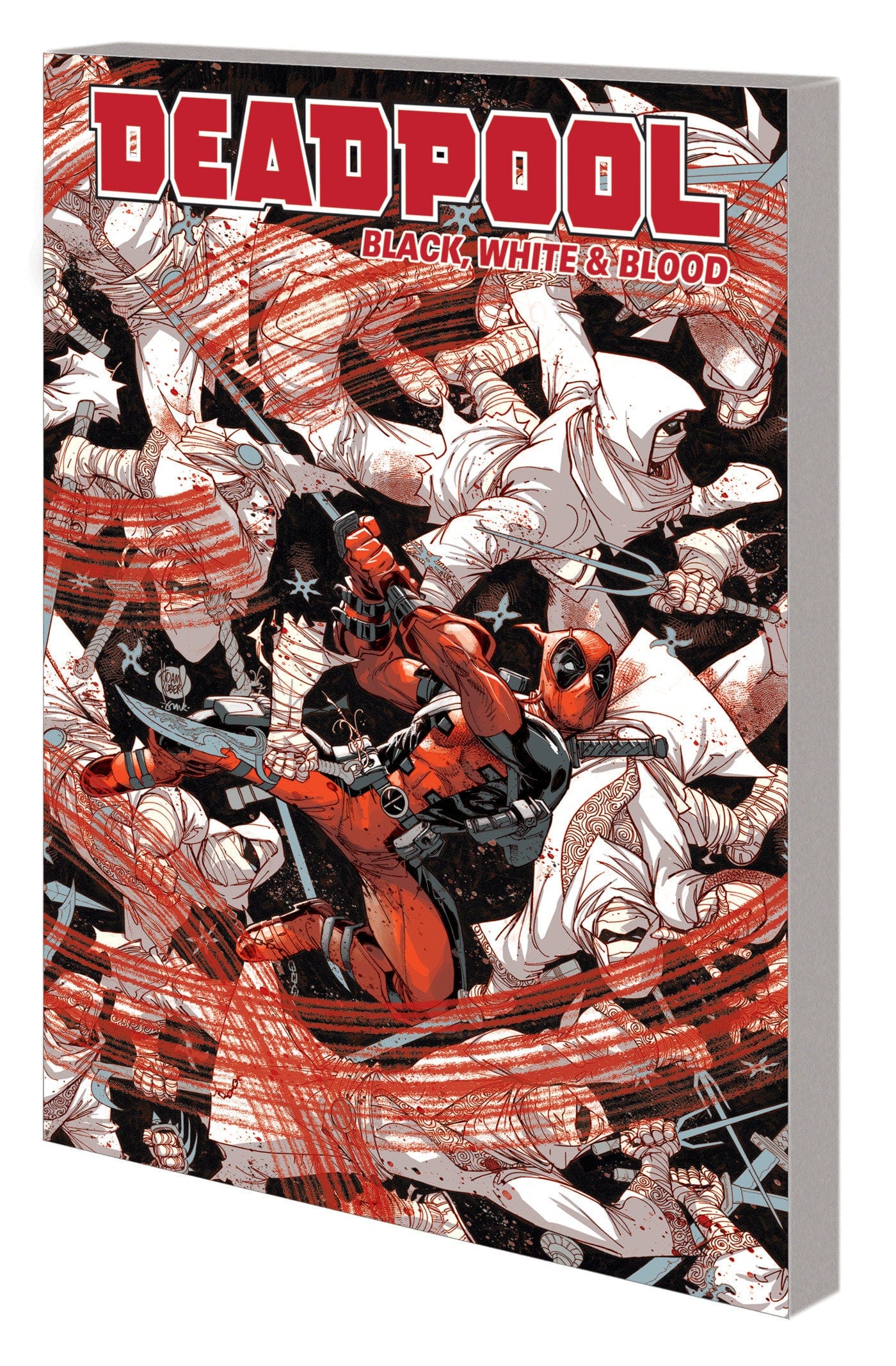 Marvel Comics Deadpool: Black, White & Blood