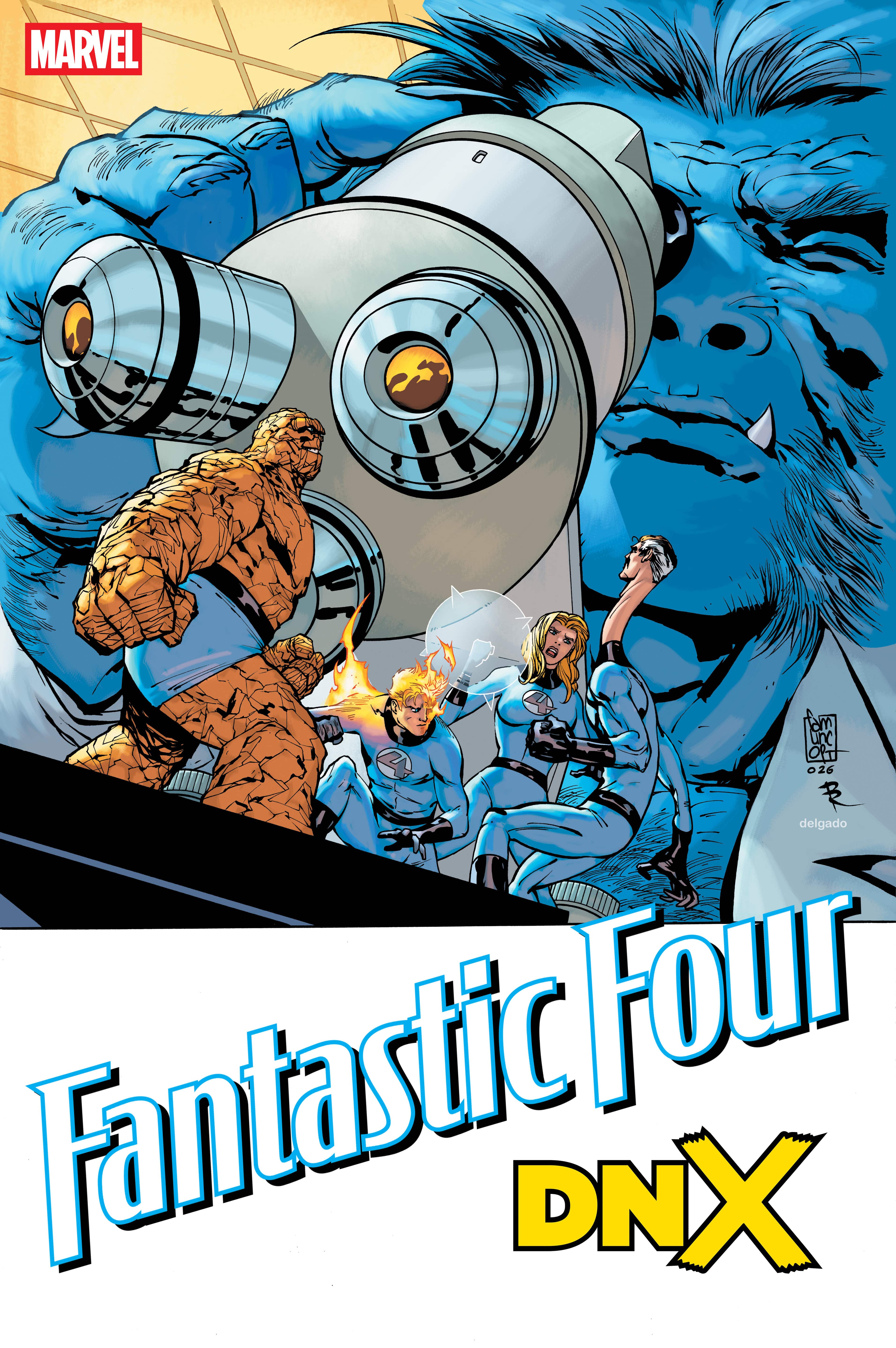 Marvel Comics Fantastic Four #18 Main Cover Giuseppe Camuncoli