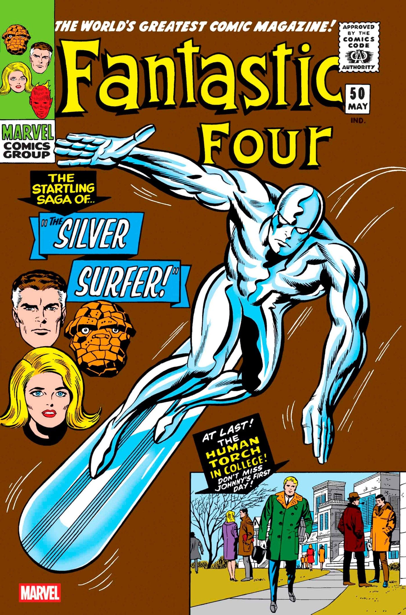 Marvel Comics Fantastic Four #50 Facsimile Edition