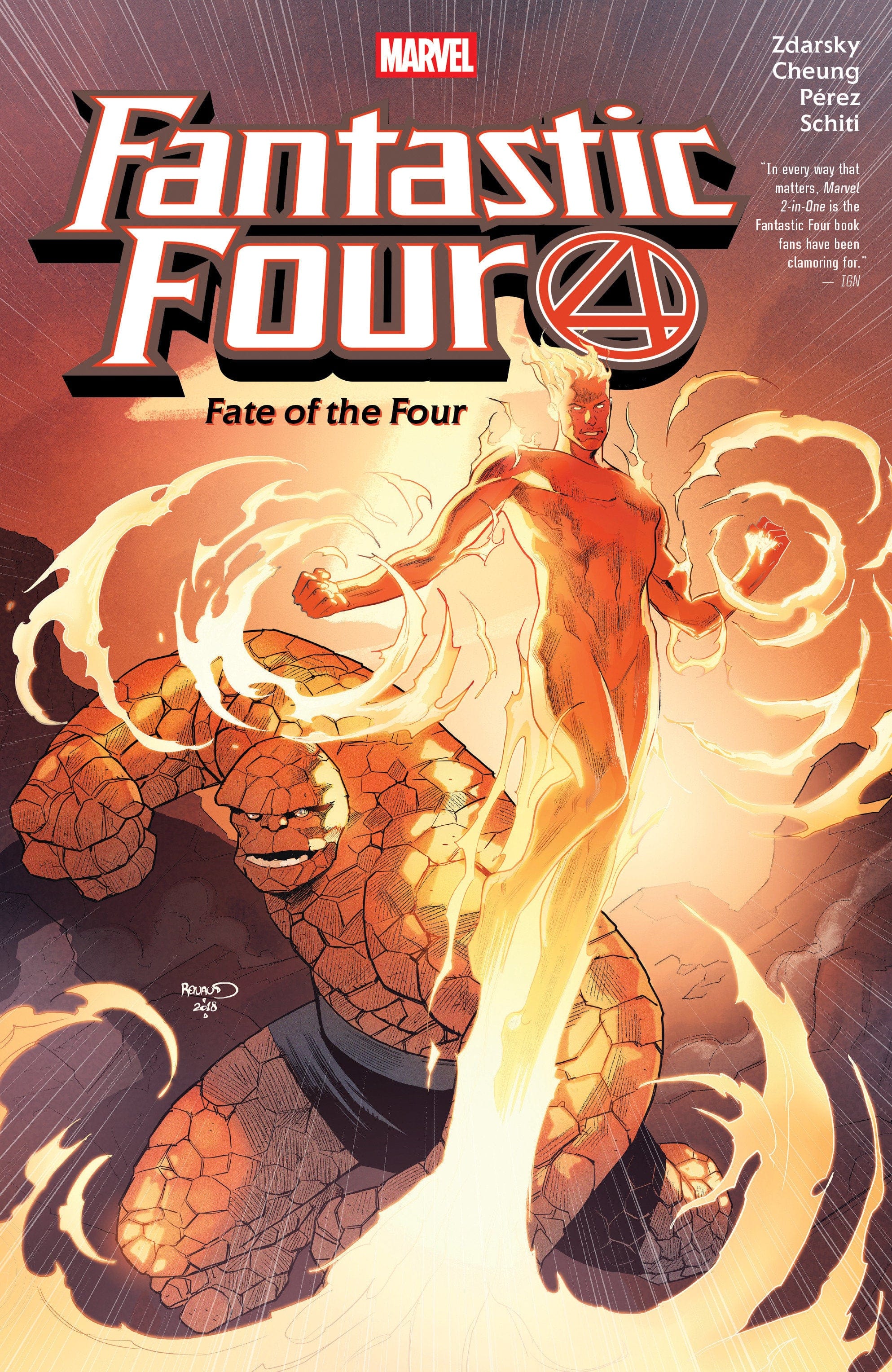 Marvel Comics Fantastic Four By Chip Zdarsky: Fate Of The Four