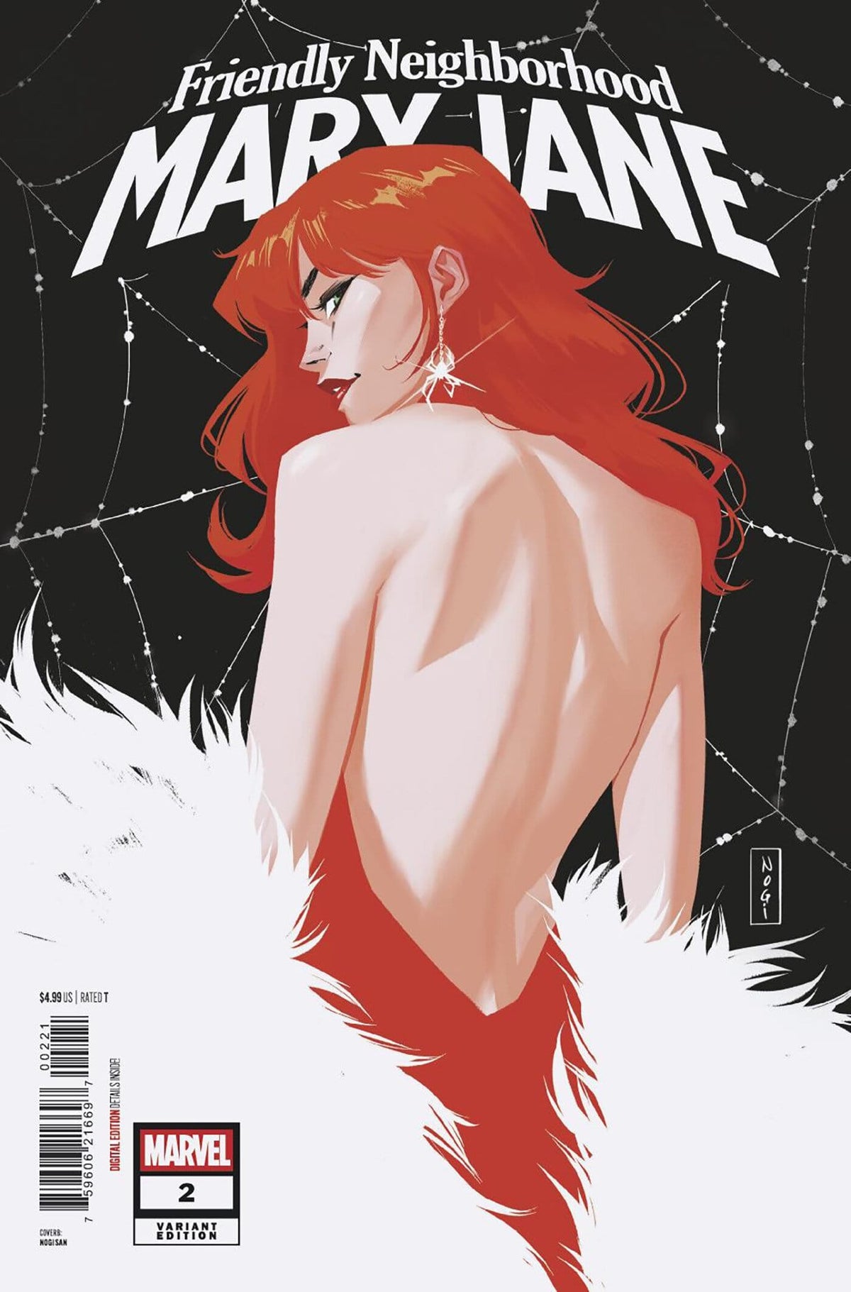 Marvel Comics Friendly Neighborhood Mary Jane #2 Cover B Nogi San Variant