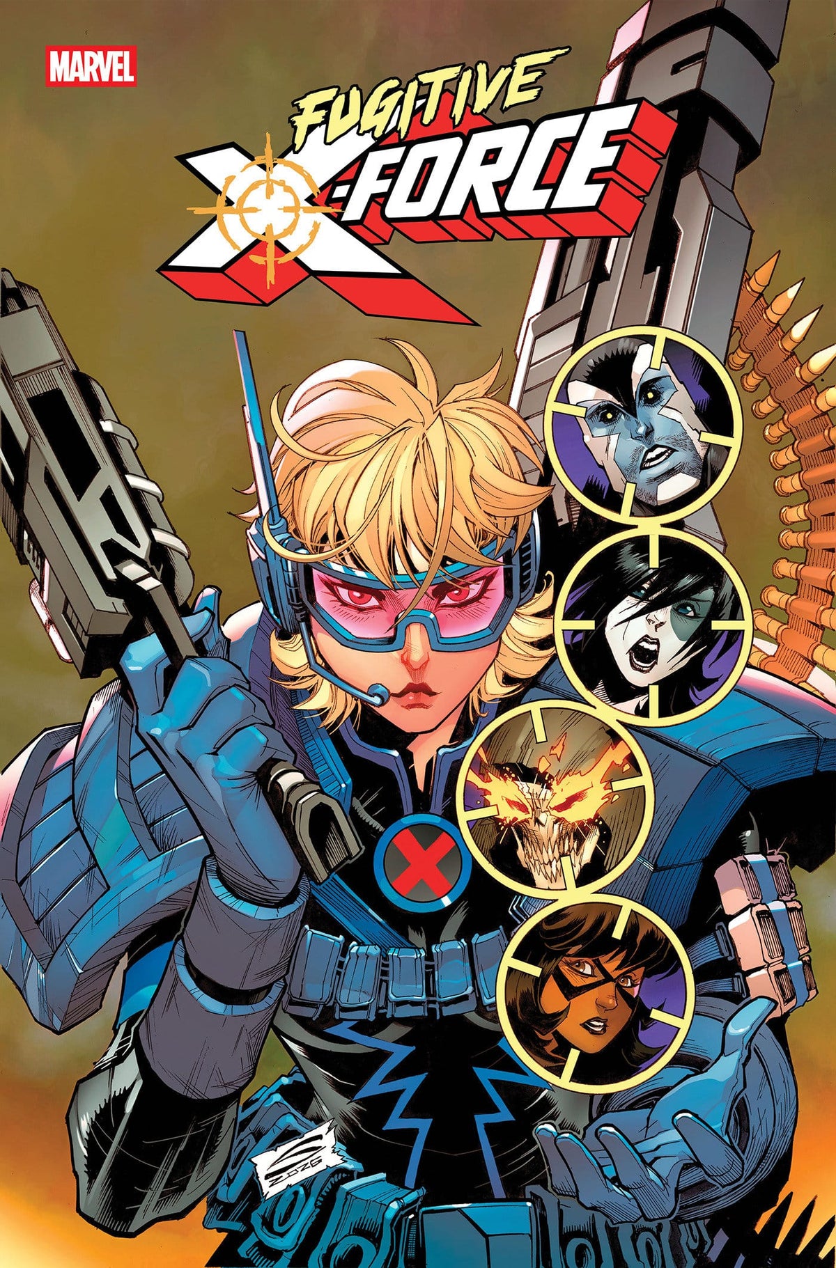 Marvel Comics Fugitive X-Force #1 Cover D Gerardo Sandoval Variant