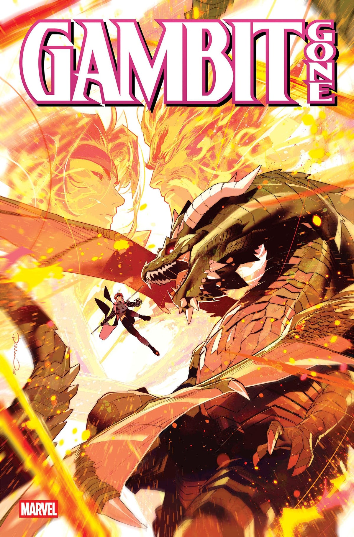 Marvel Comics Gambit Gone #4 Main Cover Simone Di Meo