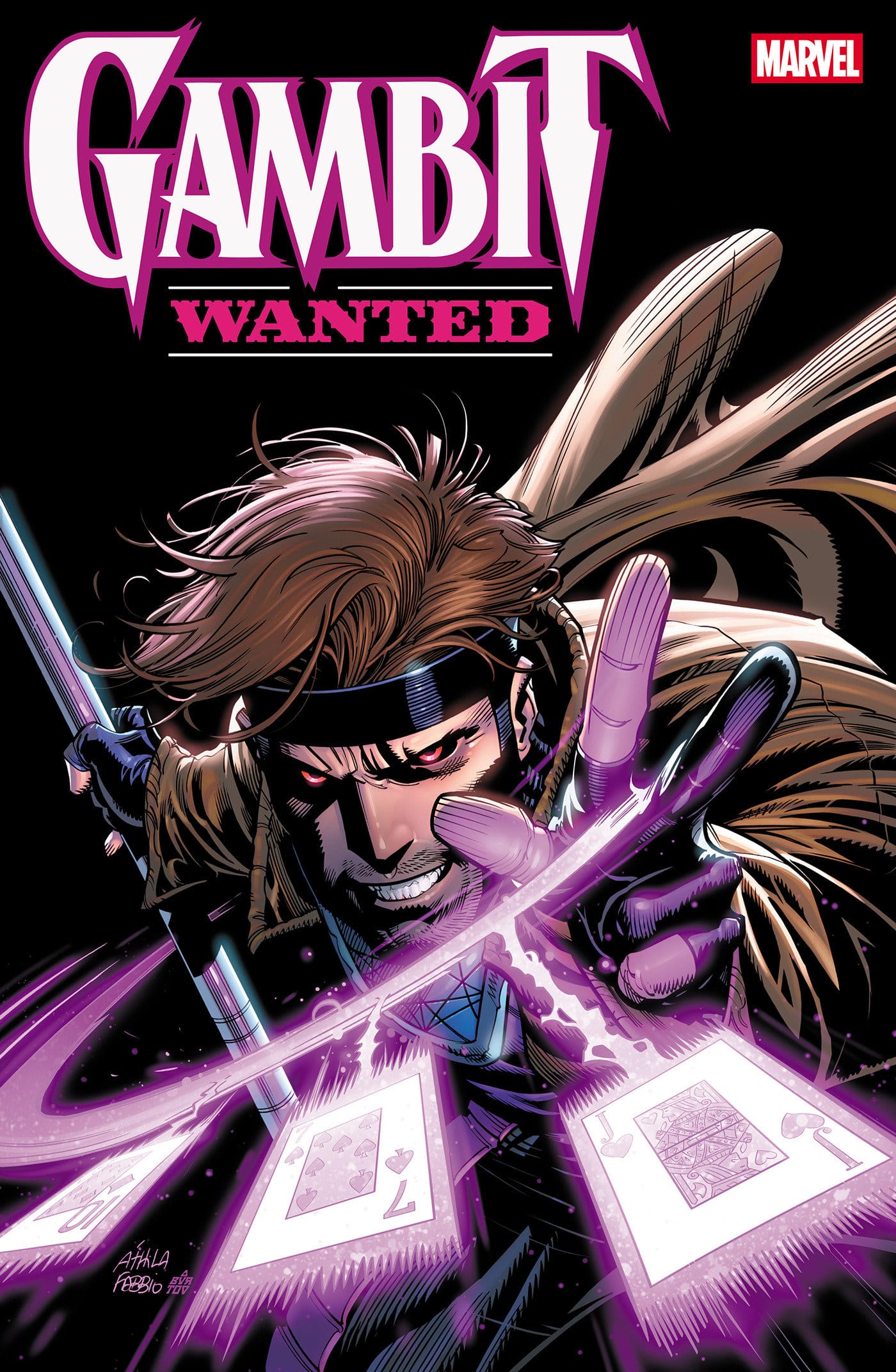 Marvel Comics Gambit: Wanted #4 Athila Fabbio Variant