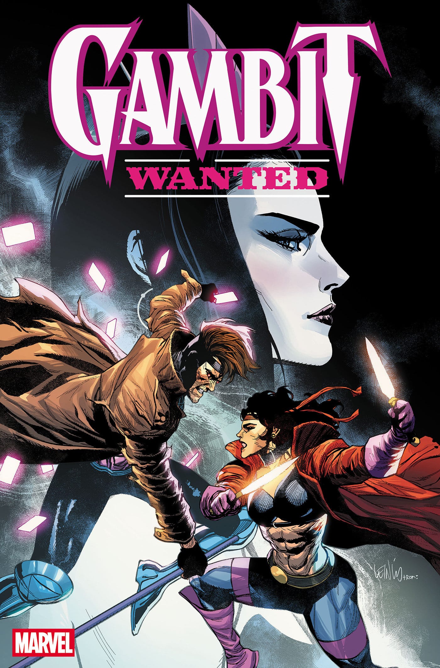 Marvel Comics Gambit: Wanted #4 Main Cover Leinil Yu