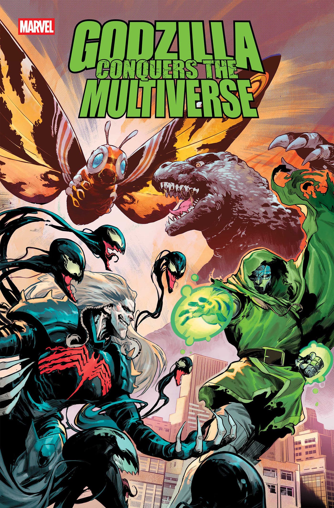 Marvel Comics Godzilla Conquers The Multiverse #5 Cover A Juan Frigeri