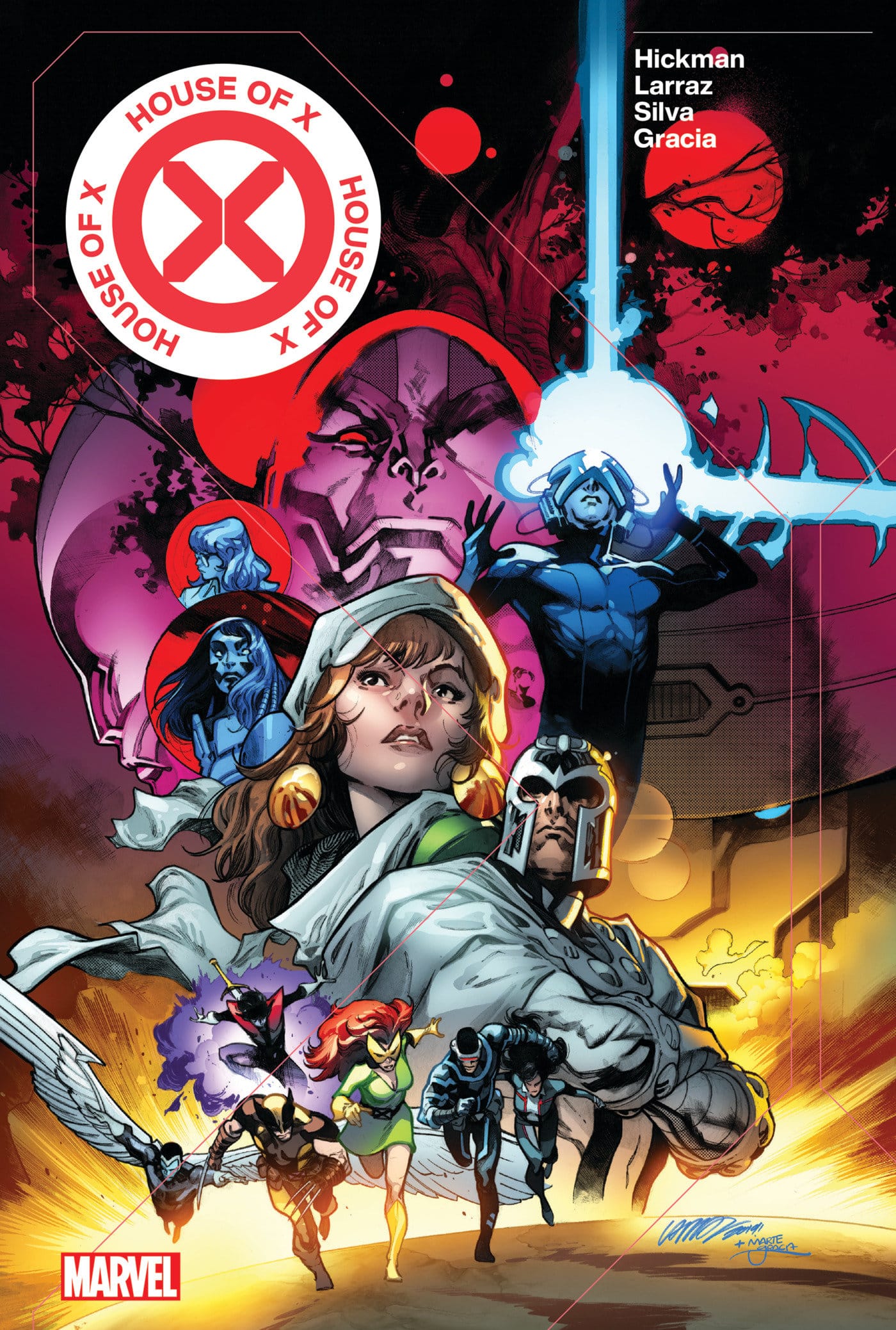 Marvel Comics House Of X/Powers Of X Pepe Larraz Cover (New Printing)
