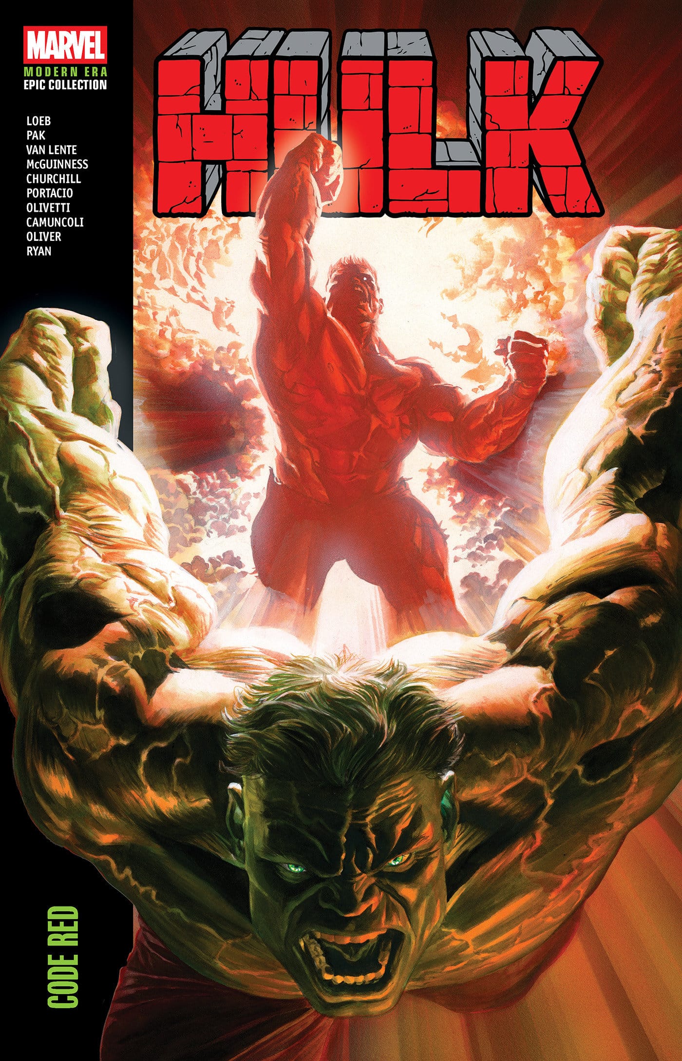 Marvel Comics Hulk Modern Era Epic Collection: Code Red