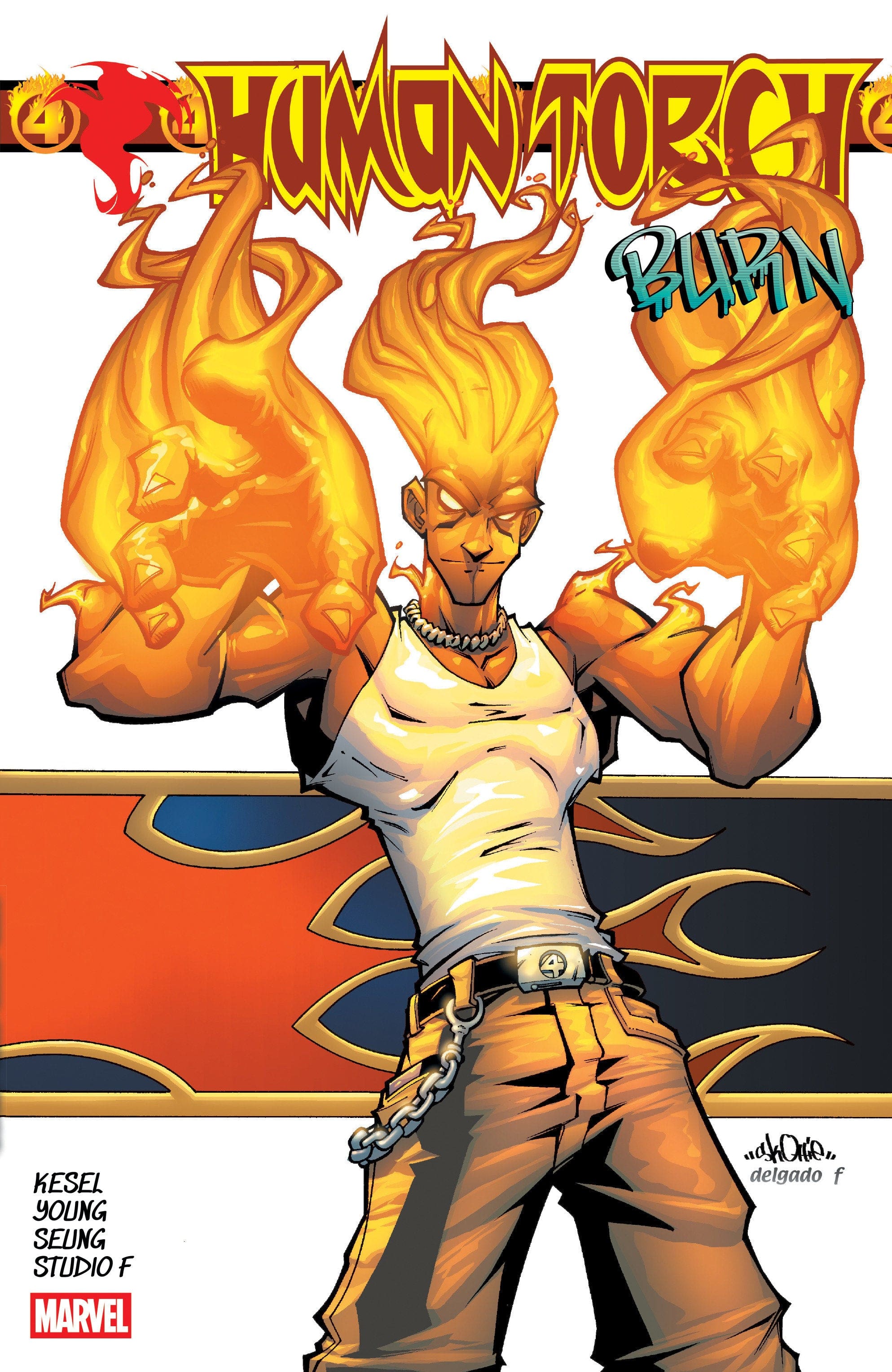 Marvel Comics Human Torch: Burn