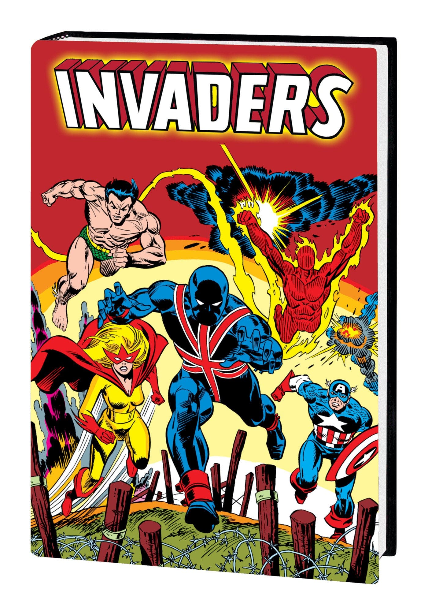 Marvel Comics Invaders Omnibus Kane Cover (Direct Market Edition)