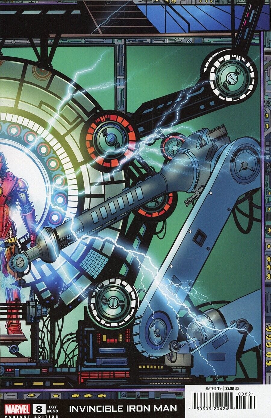Marvel Comics Invincible Iron Man (2022) Layton Connecting Cover Variant Set