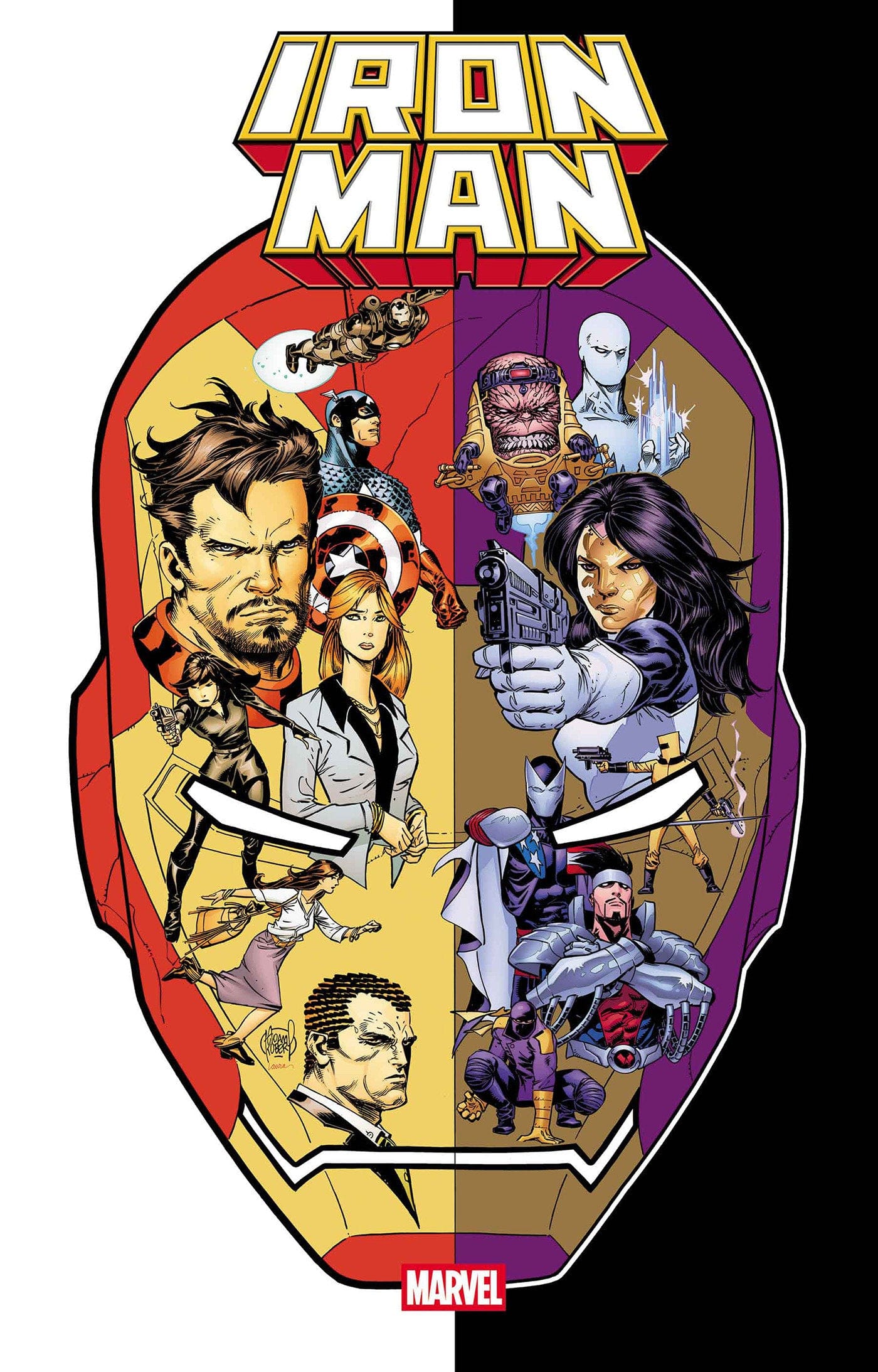 Marvel Comics Iron Man #1 Adam Kubert Promo Art Variant