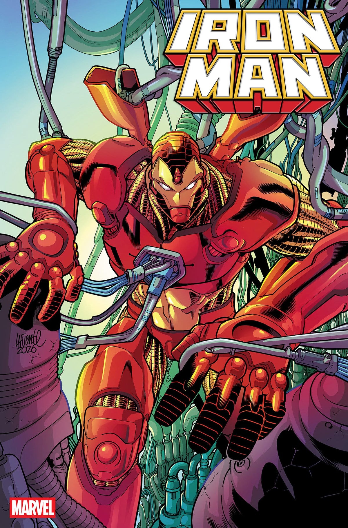 Marvel Comics Iron Man #10 David Lafuente Variant