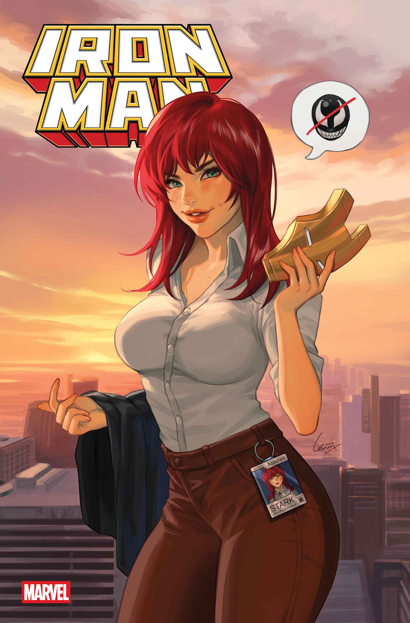 Marvel Comics Iron Man #8 Leirix Mary Jane Watson Variant