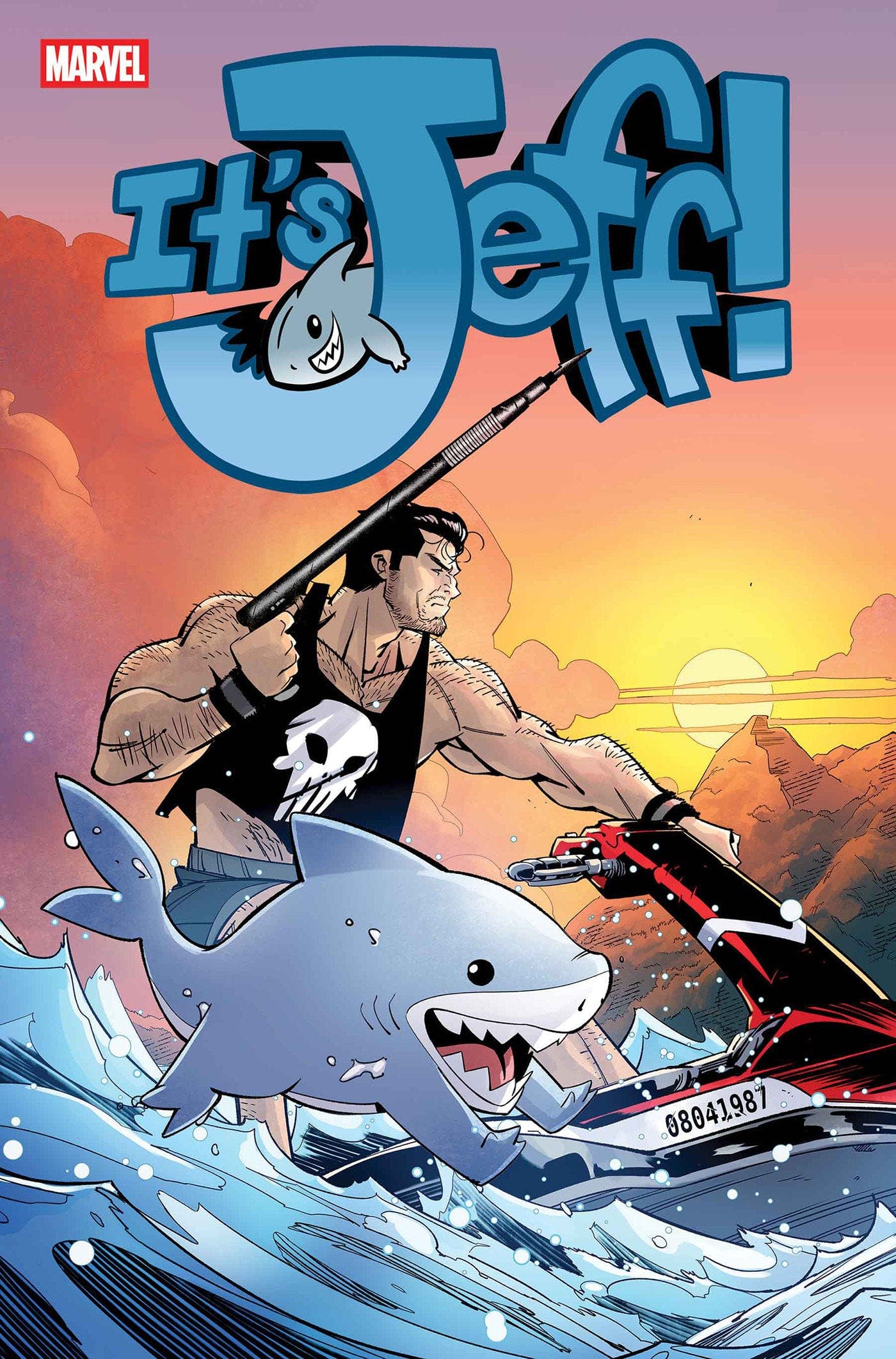 Marvel Comics It'S Jeff Meets Daredevil #1 Daniele Di Nicuolo Variant