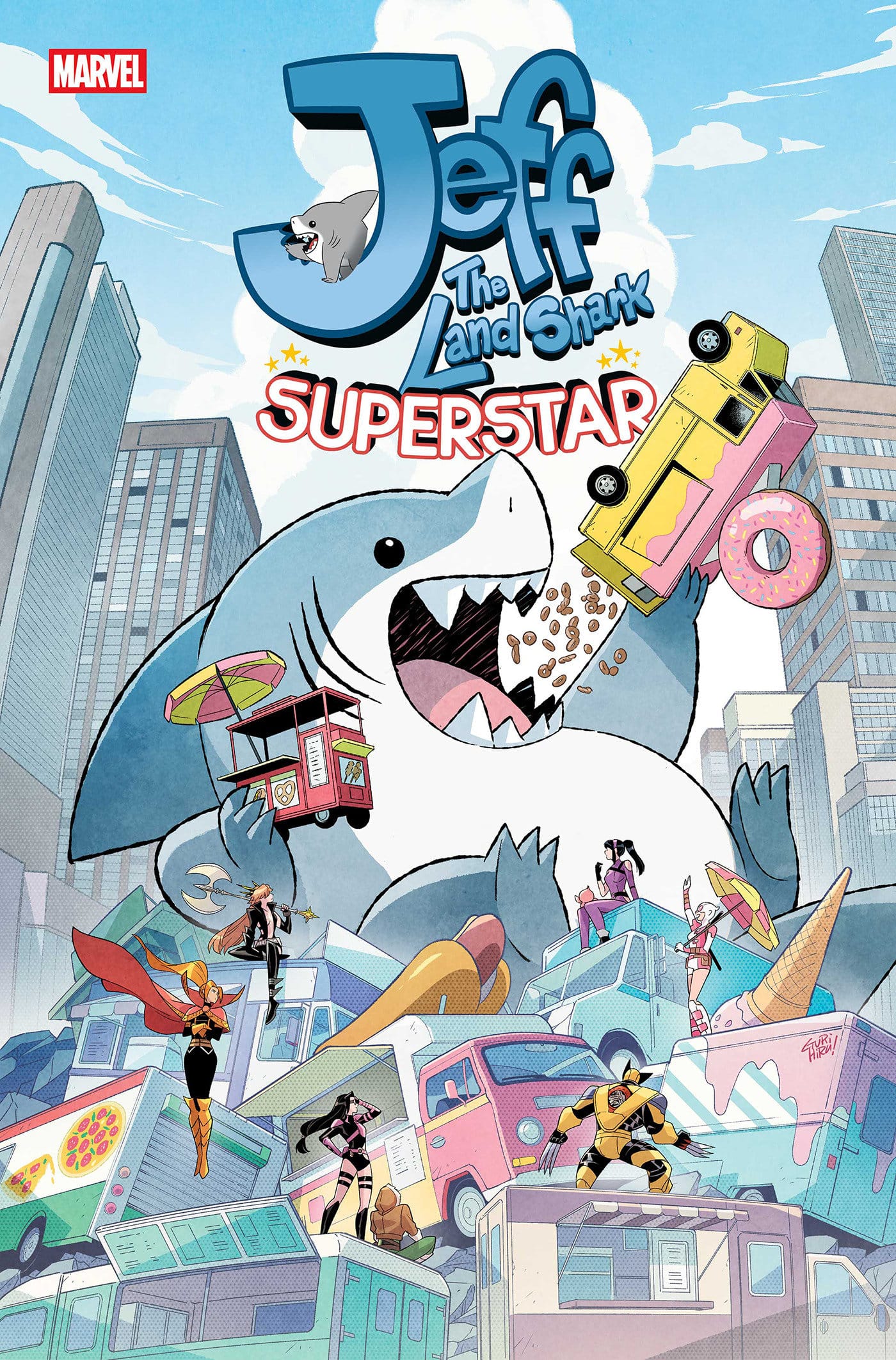 Marvel Comics Jeff The Land Shark: Superstar #5 Cover A Gurihiru