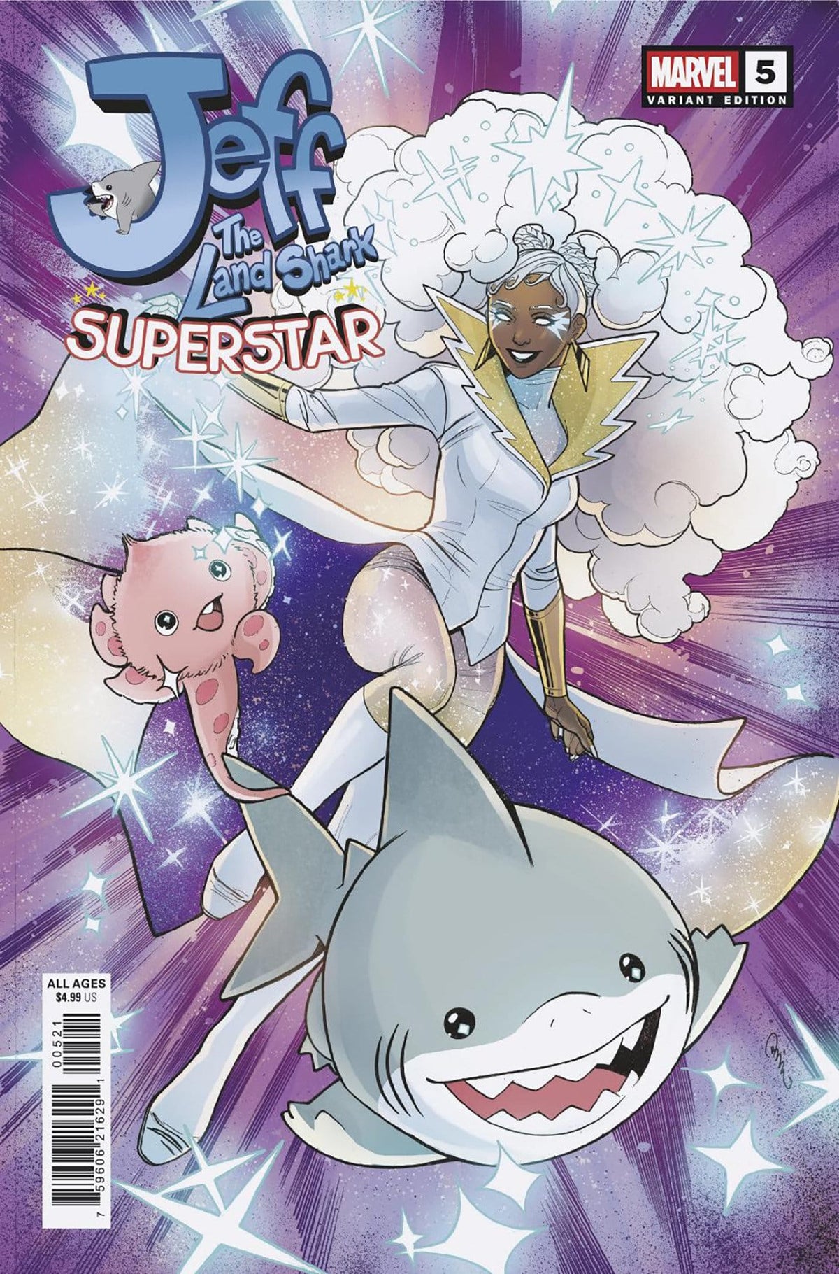 Marvel Comics Jeff The Land Shark: Superstar #5 Danica Brine Variant