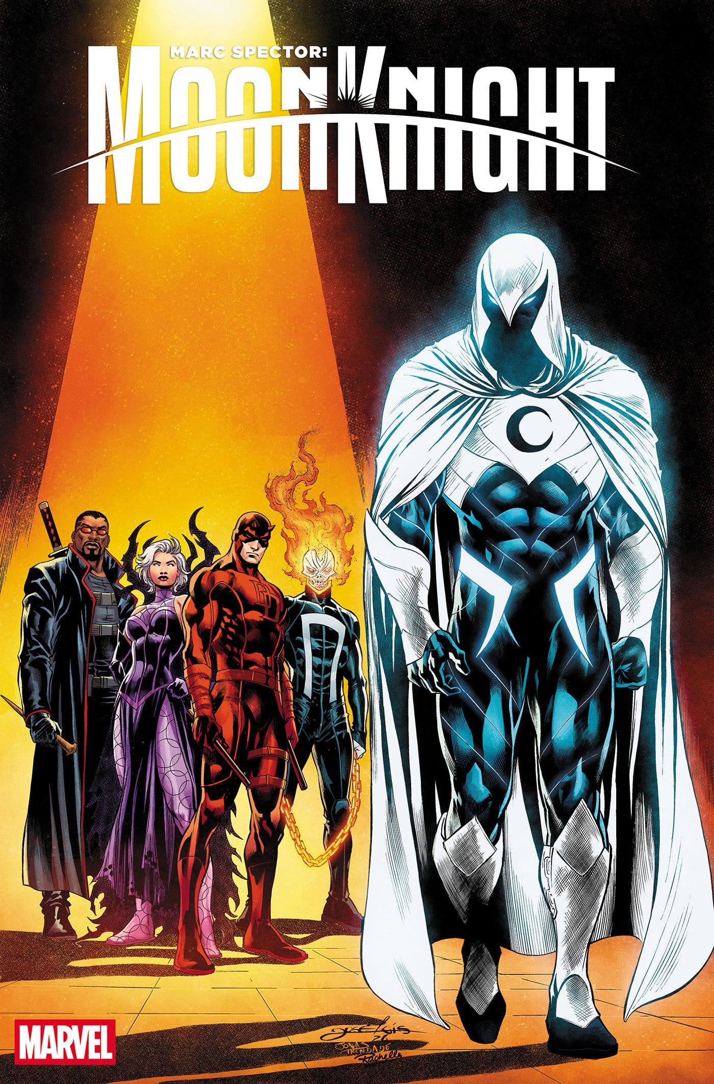 Marvel Comics Marc Spector: Moon Knight #9 Main Cover Jose Luis Soares