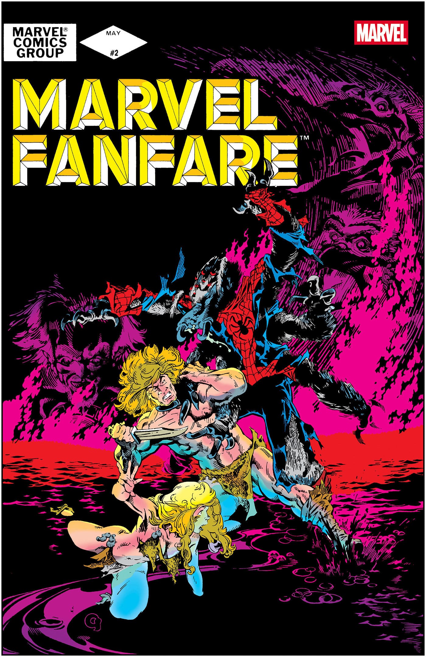 Marvel Comics Marvel Fanfare #2 Facsimile Edition