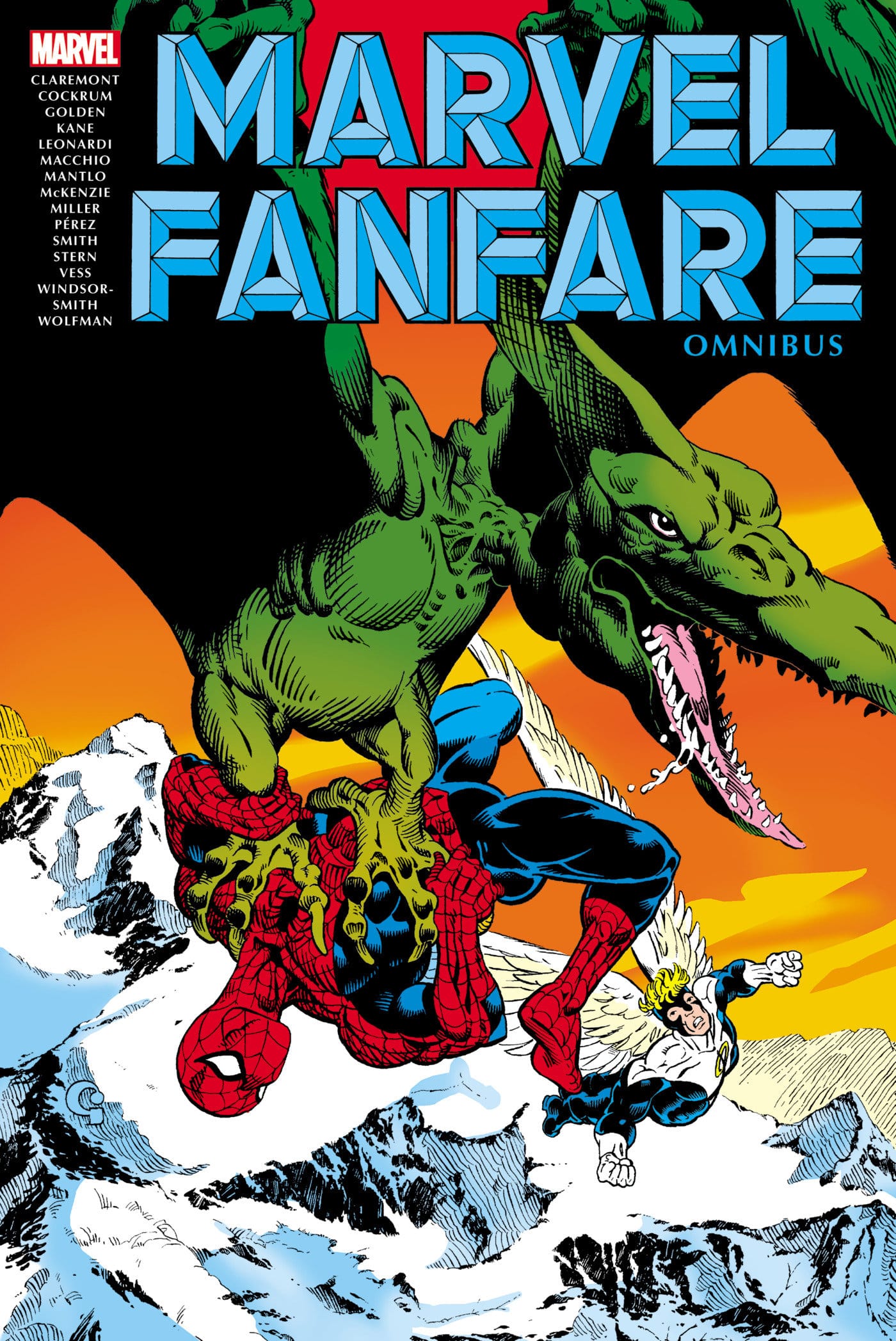 Marvel Comics Marvel Fanfare Omnibus Vol. 1 Michael Golden Cover