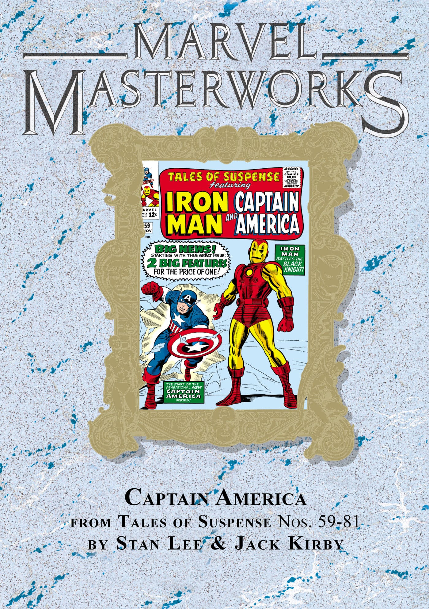Marvel Comics Marvel Masterworks: Captain America Vol. 1 Variant (Remasterworks, Direct Market Edition)