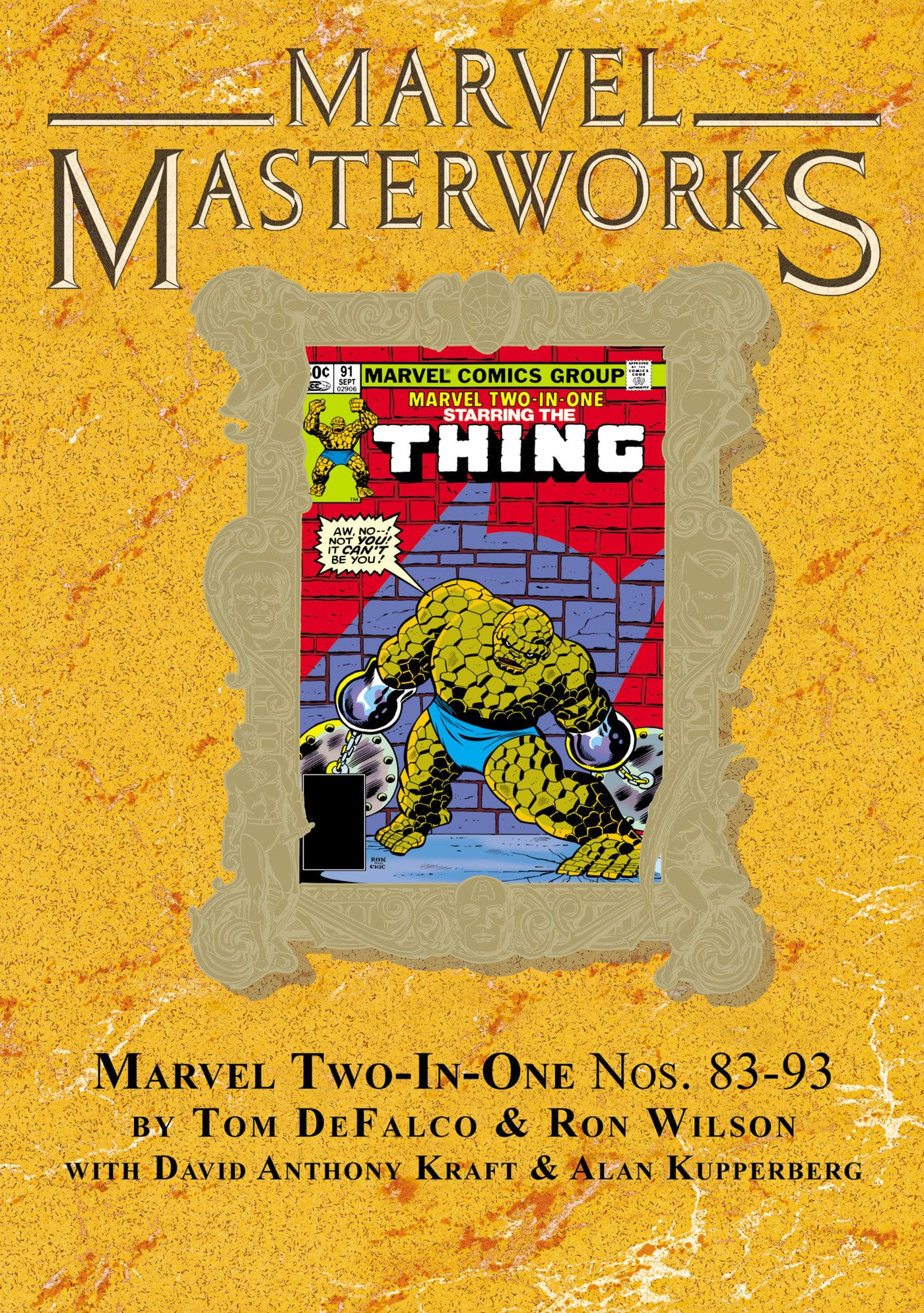 Marvel Comics Marvel Masterworks: Marvel Two-In-One Vol. 8 Variant (Direct Market Edition)