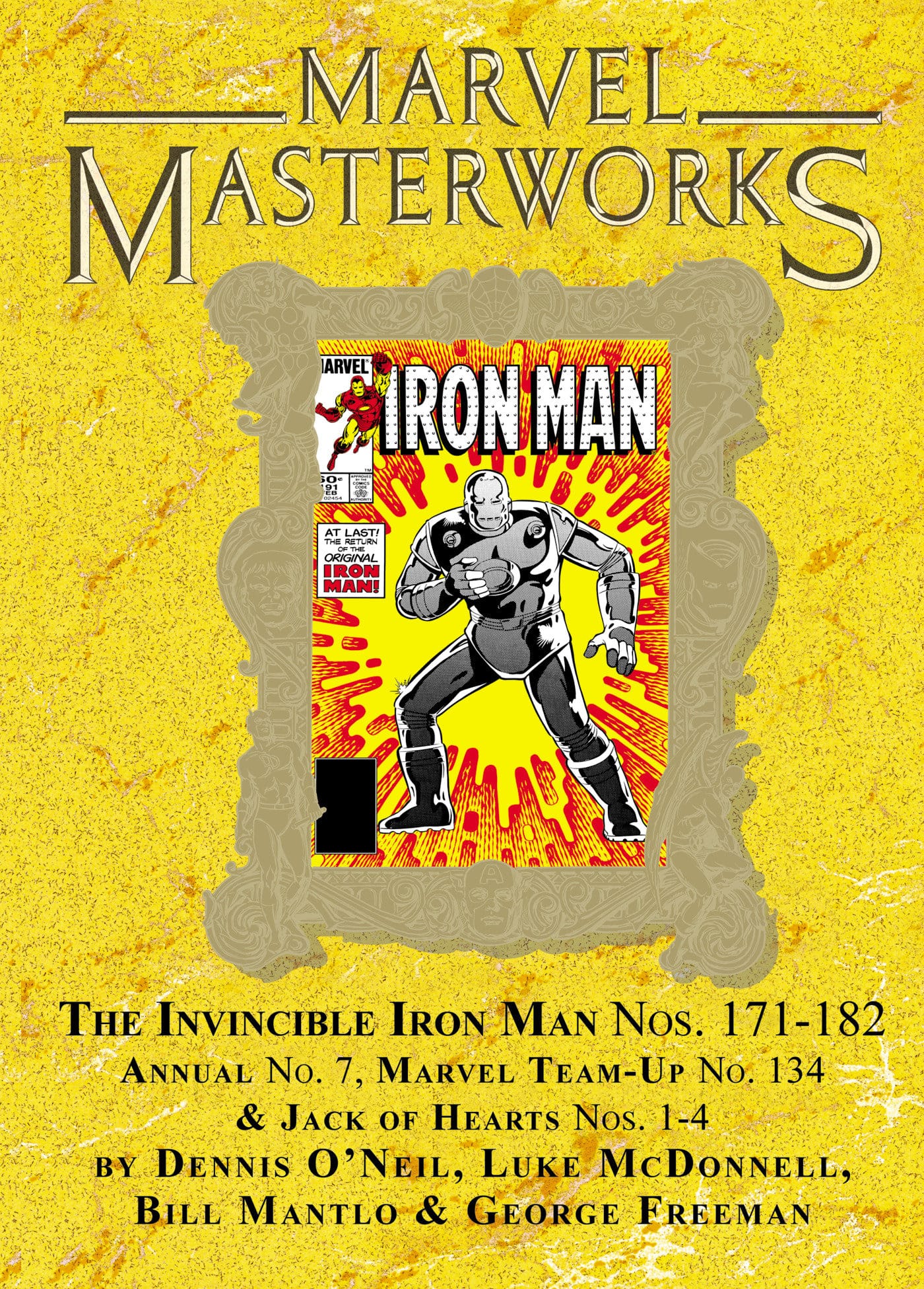 Marvel Comics Marvel Masterworks: The Invincible Iron Man Vol. 18 Variant (Direct Market Edition)