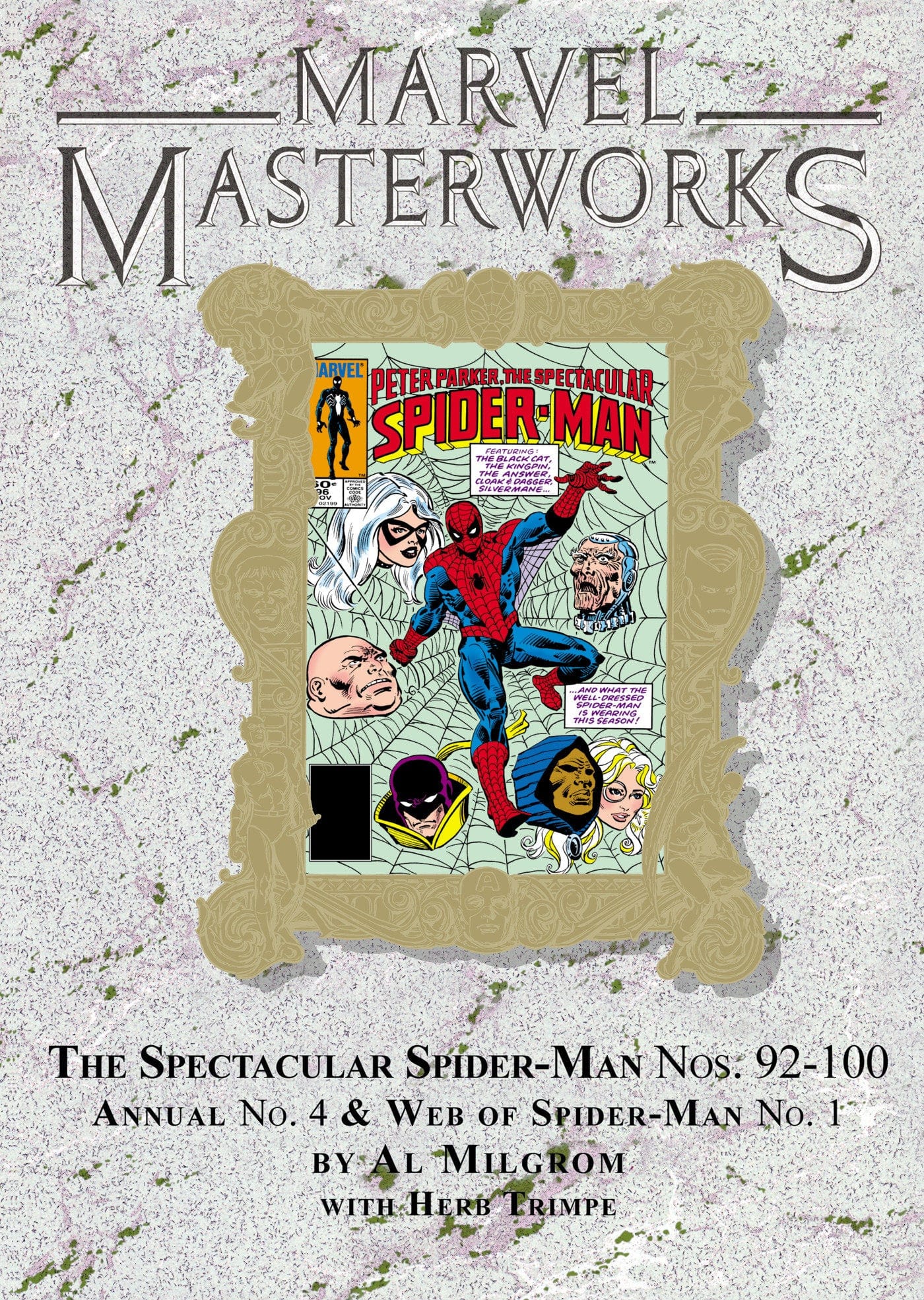 Marvel Comics Marvel Masterworks: The Spectacular Spider-Man Volume 8 Variant (Direct Market Edition)