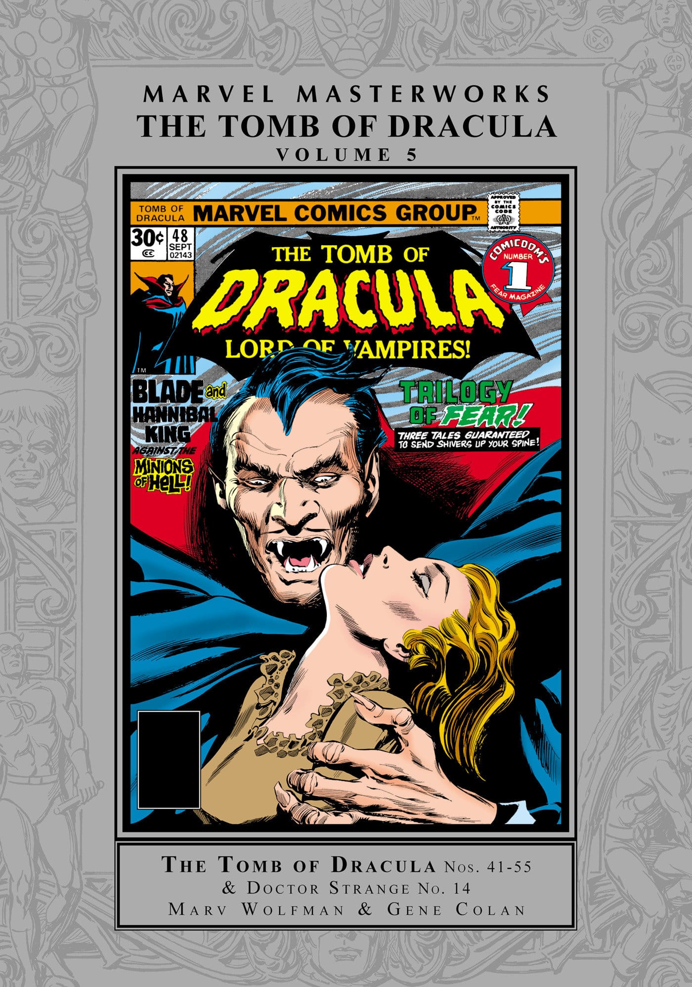 Marvel Comics Marvel Masterworks: The Tomb Of Dracula Vol. 5