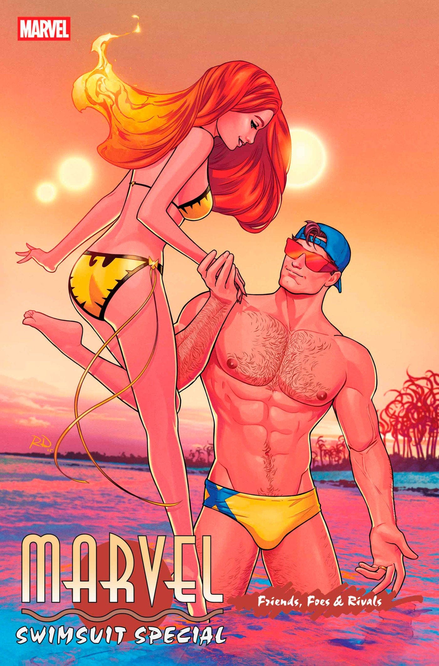 Marvel Comics Marvel Swimsuit Special: Friends, Foes & Rivals #1 Russell Dauterman Variant