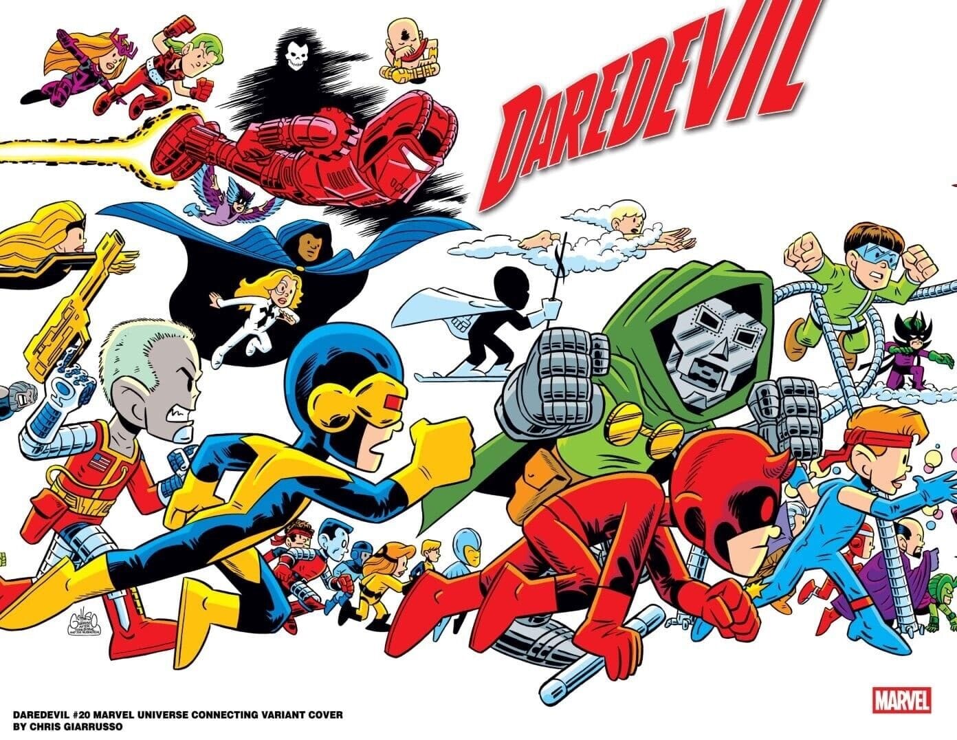 Marvel Comics Marvel Universe Connecting Cover Variant Set by Chris Giarrusso