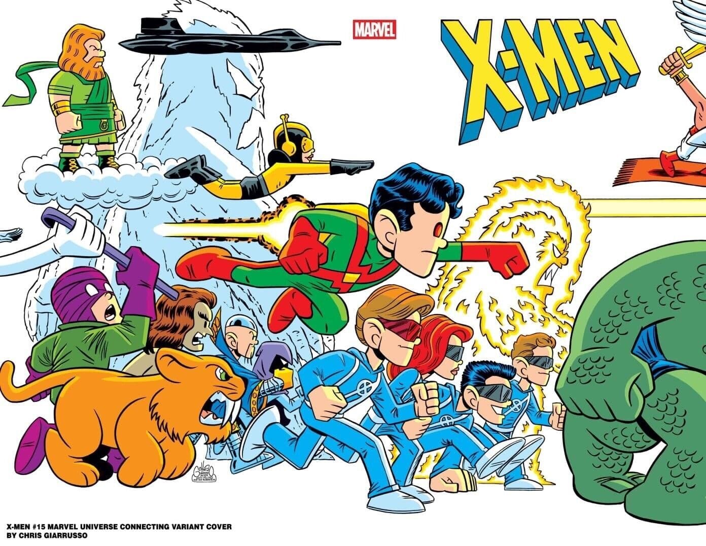 Marvel Comics Marvel Universe Connecting Cover Variant Set by Chris Giarrusso