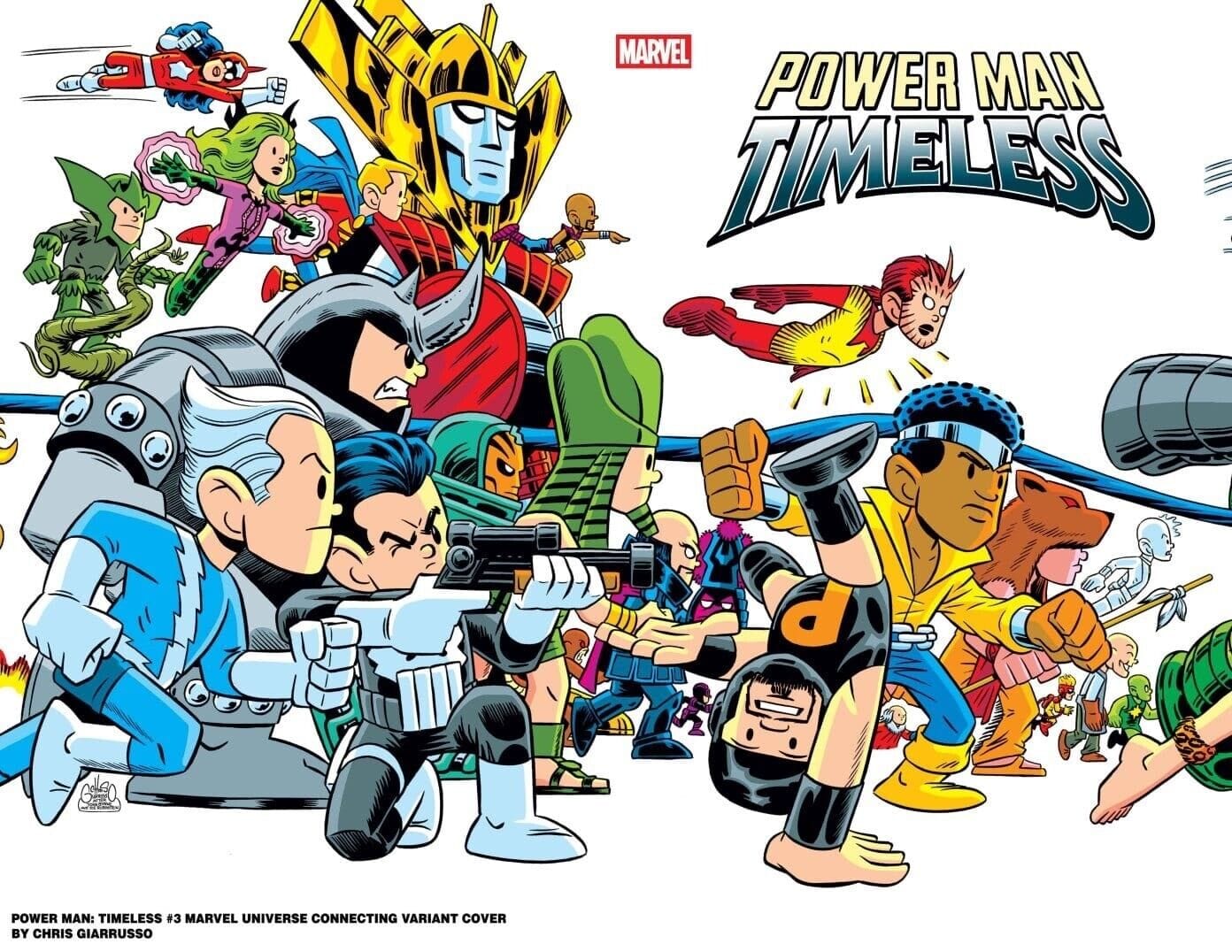 Marvel Comics Marvel Universe Connecting Cover Variant Set by Chris Giarrusso