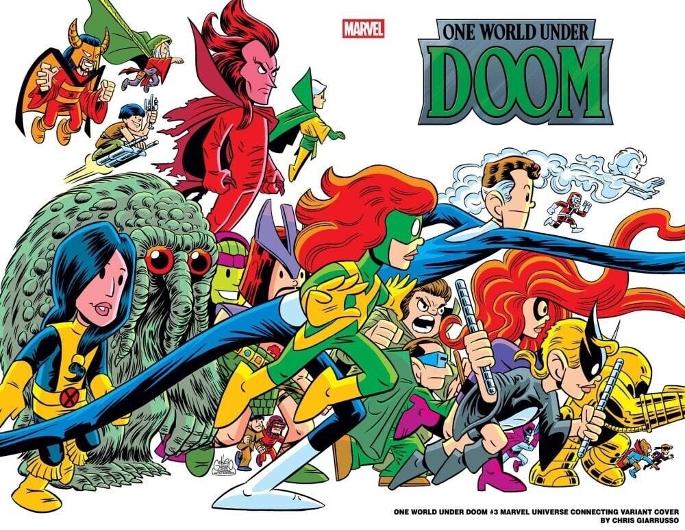 Marvel Comics Marvel Universe Connecting Cover Variant Set by Chris Giarrusso