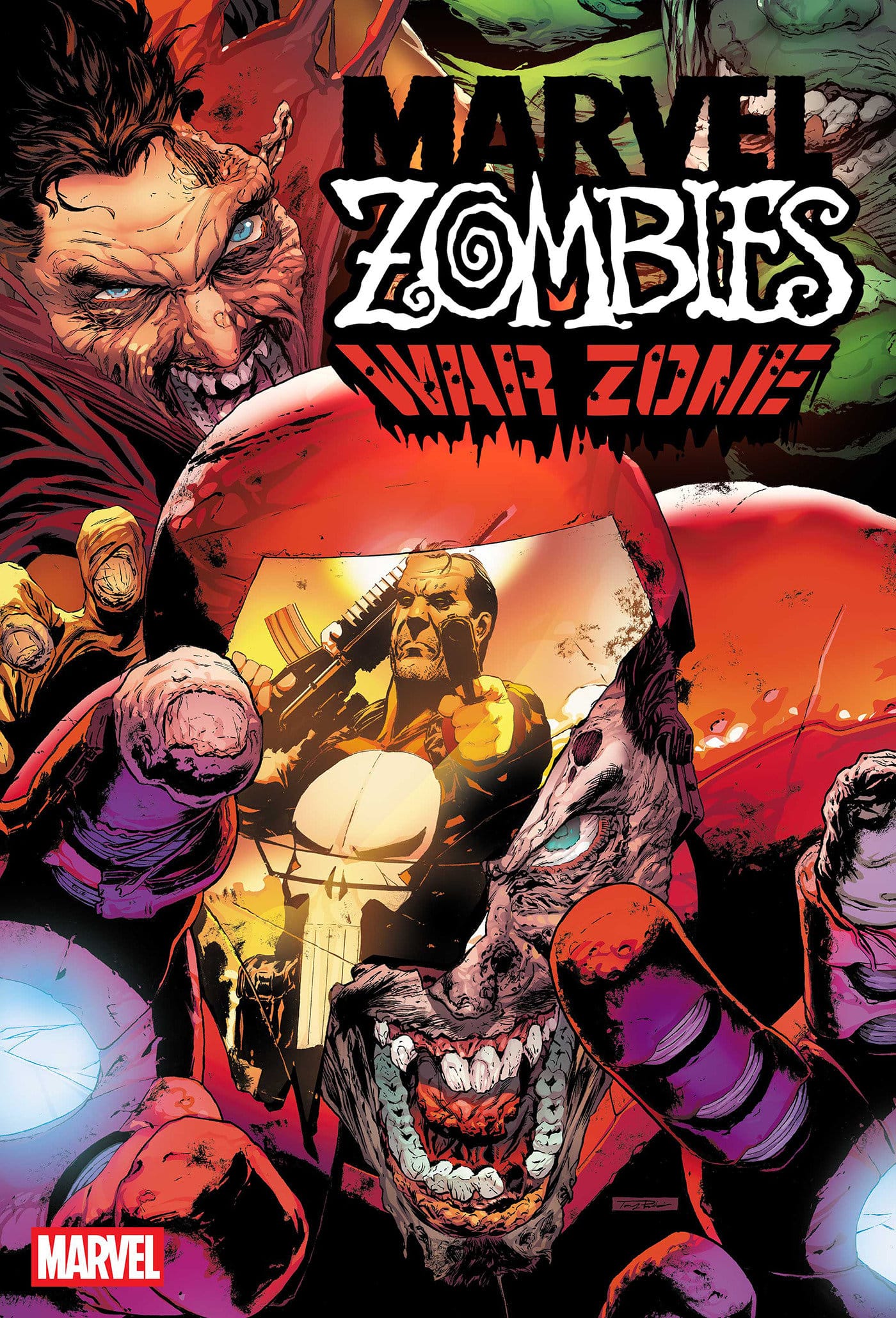 Marvel Comics Marvel Zombies: War Zone #1 Main Cover Tony Parker