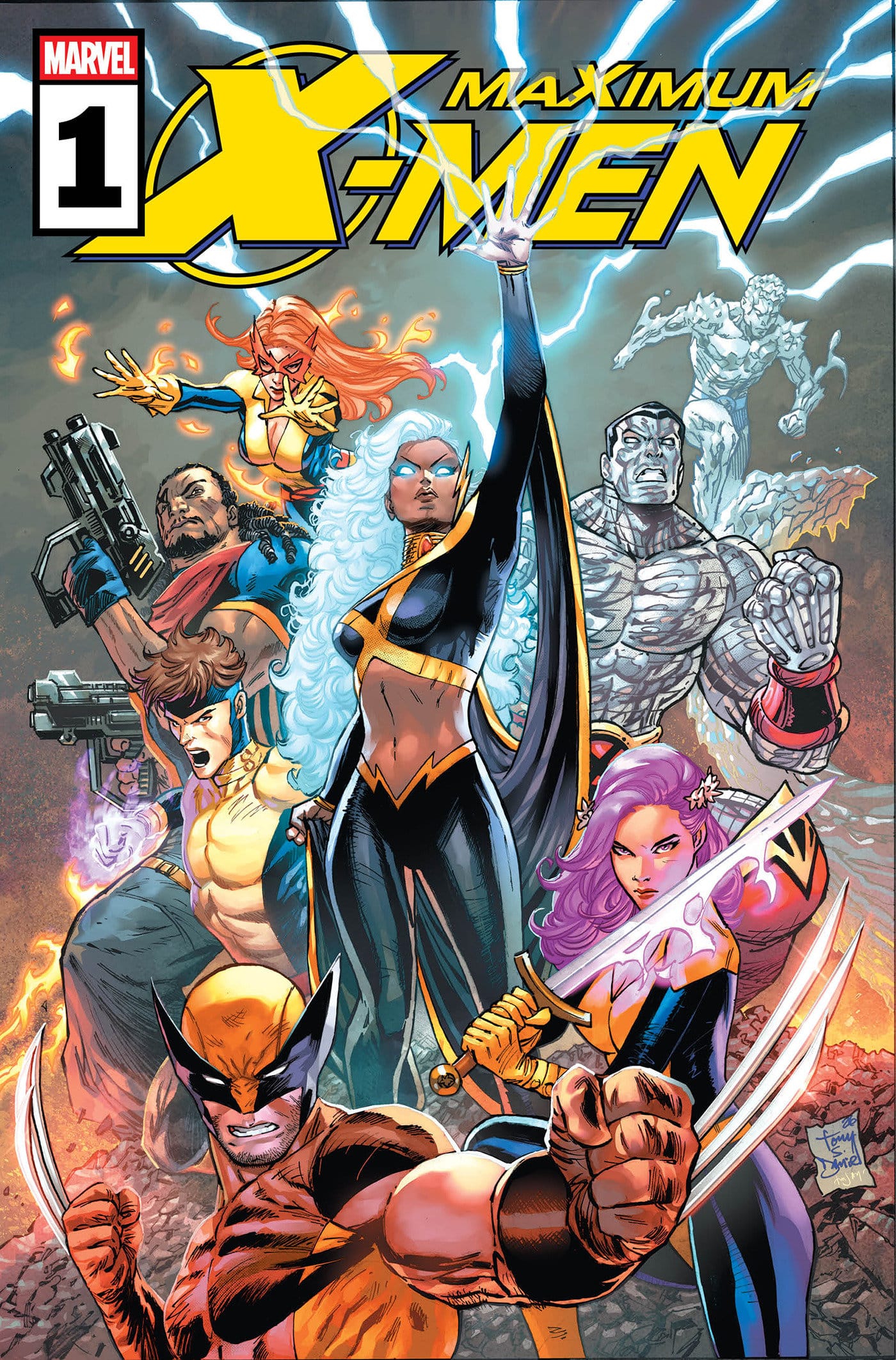 Marvel Comics Maximum X-Men #1 Cover A Tony Daniel