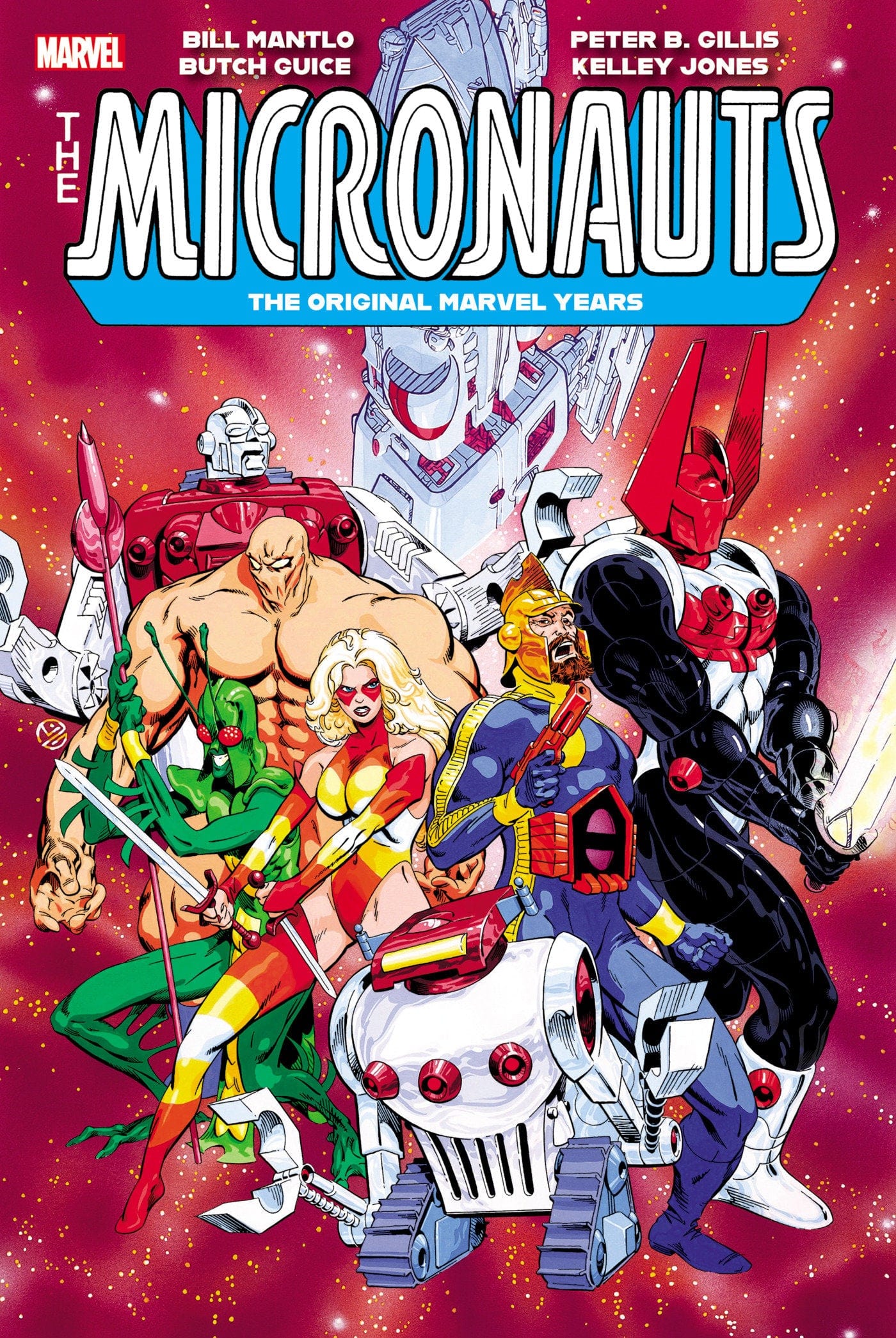 Marvel Comics Micronauts: The Original Marvel Years Omnibus Volume 3 Michael Golden Cover
