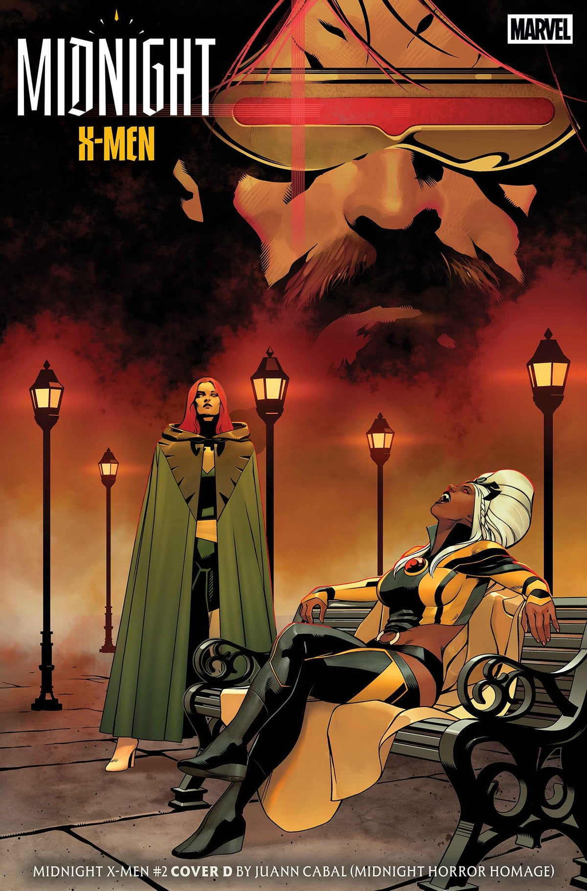 Marvel Comics Midnight X-Men #2 Cover D Juann Cabal Midnight Horror Homage Variant