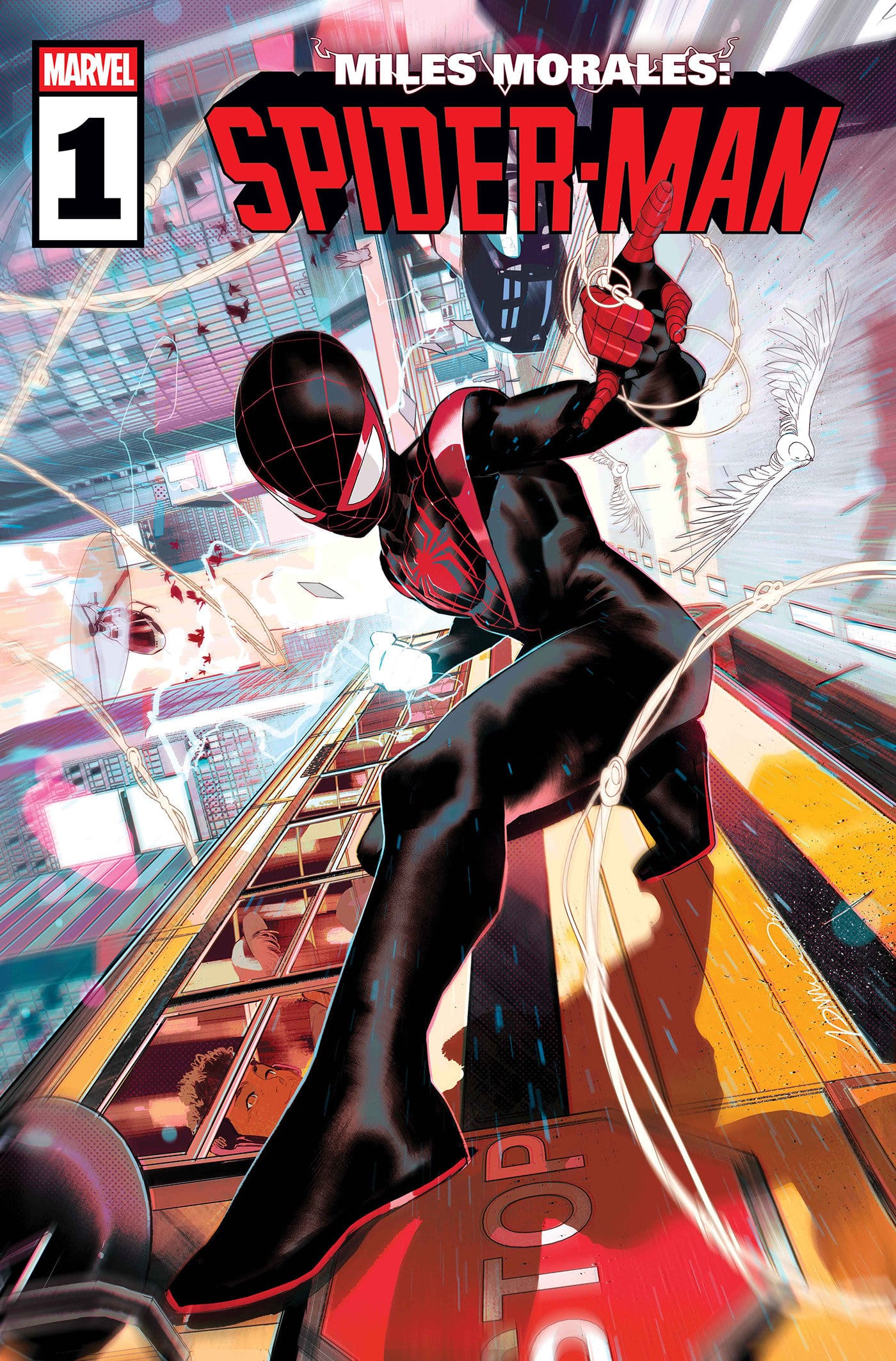 Marvel Comics Miles Morales: Spider-Man #1 Main Cover Simone Di Meo