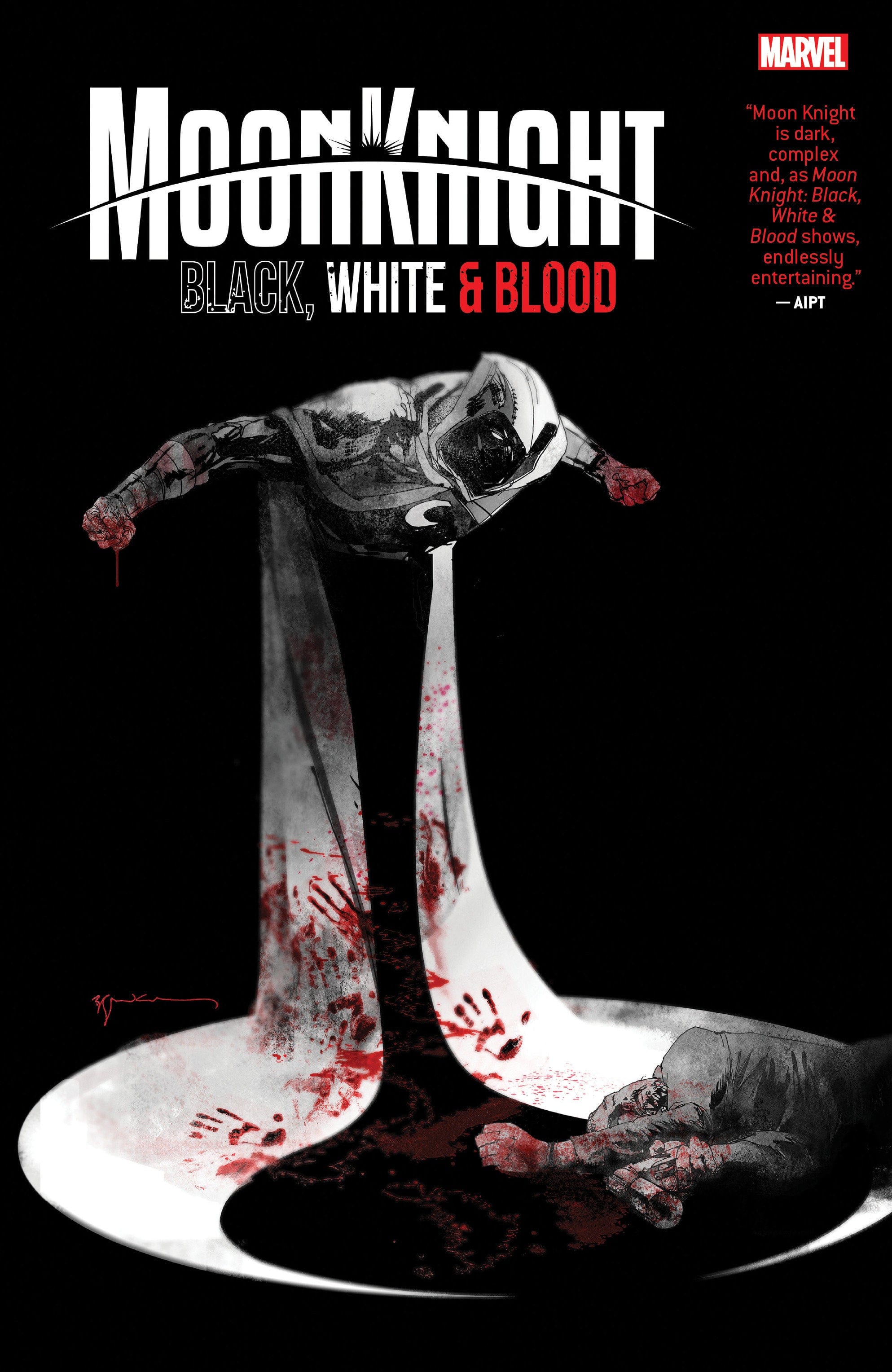 Marvel Comics Moon Knight: Black, White & Blood